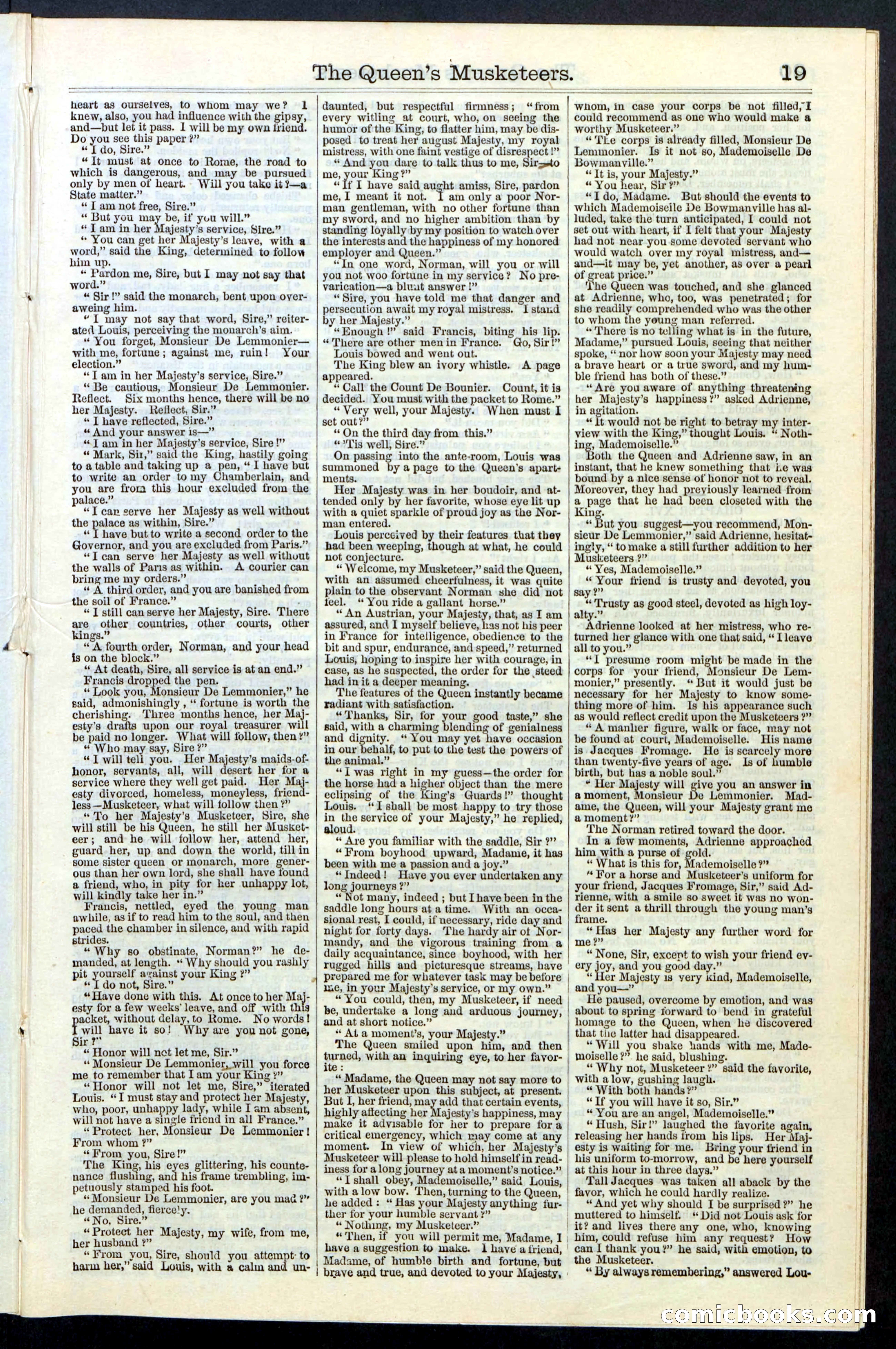 Beadle's New York Dime Library, No. 76 — page 19 of 32