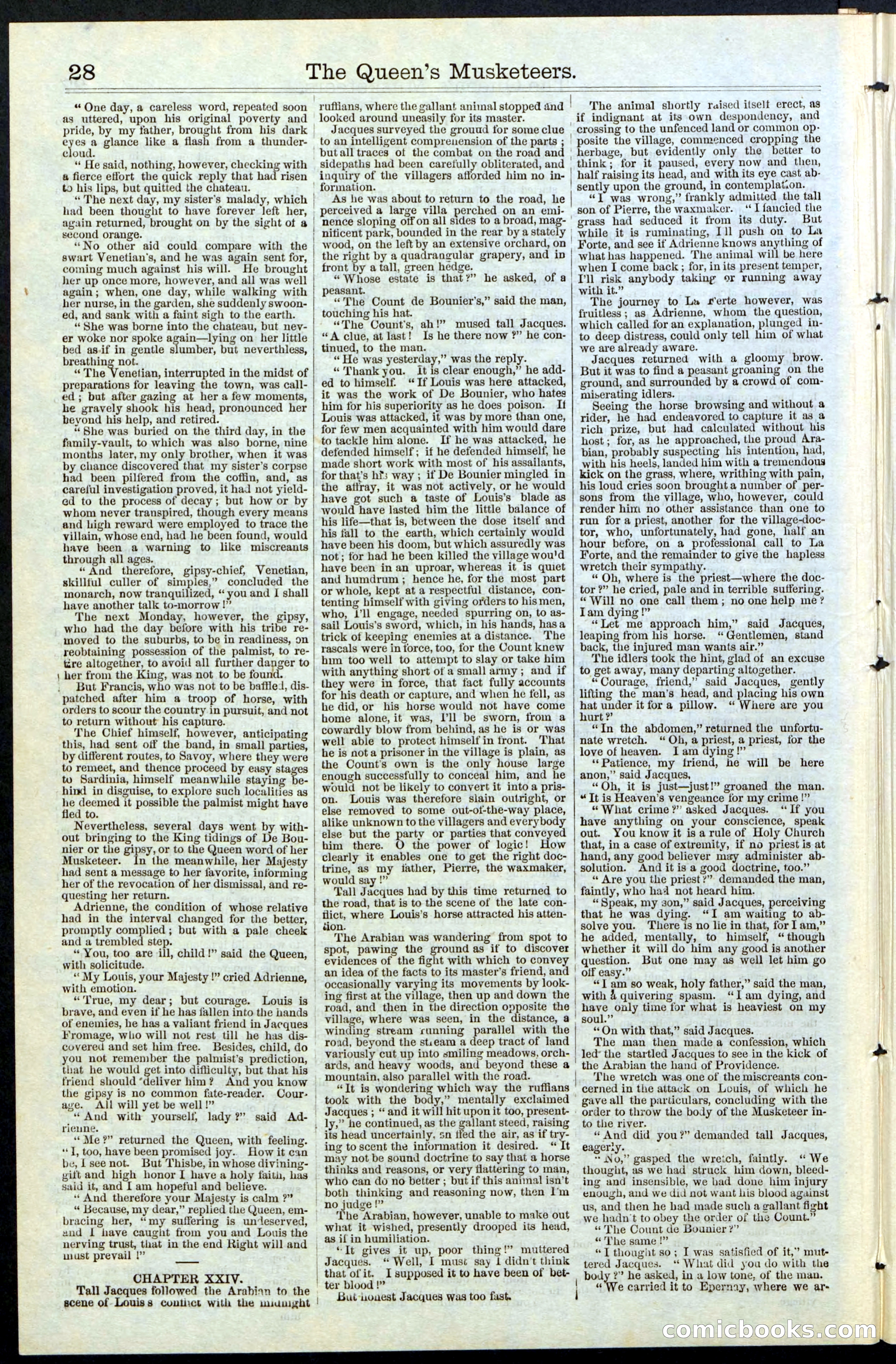 Beadle's New York Dime Library, No. 76 — page 28 of 32
