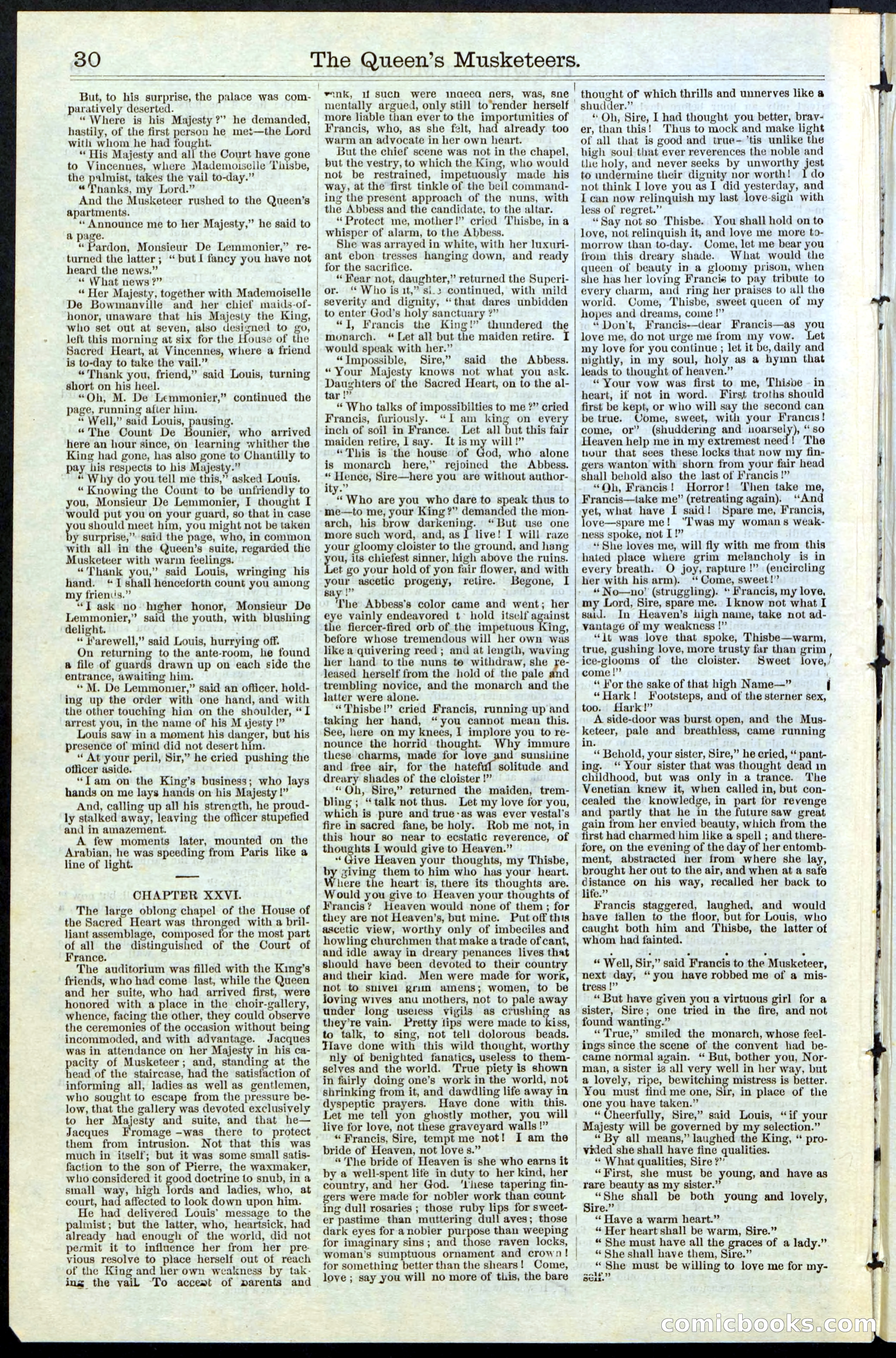 Beadle's New York Dime Library, No. 76 — page 30 of 32