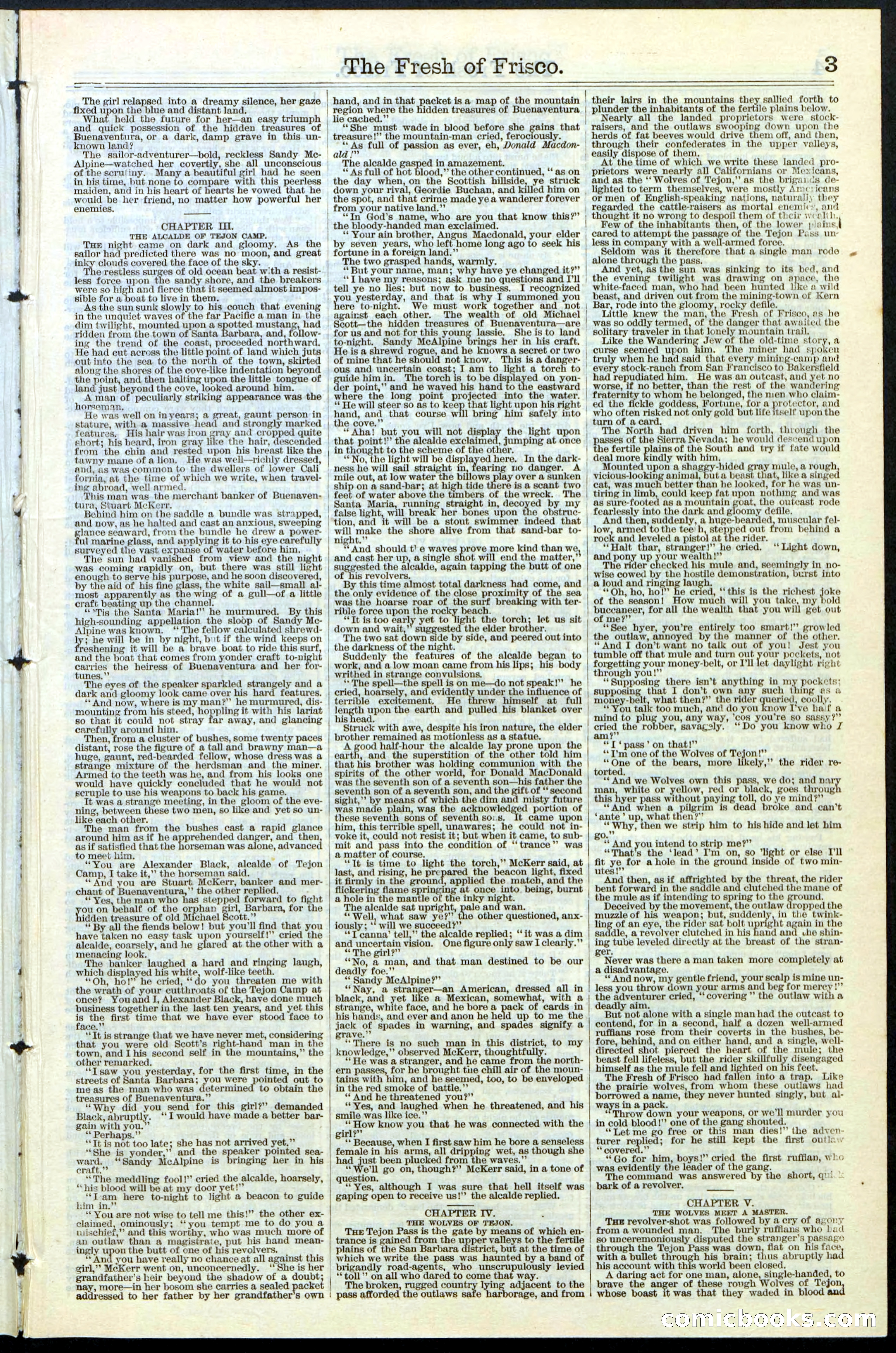 Beadle's New York Dime Library, No. 77 — page 3 of 24
