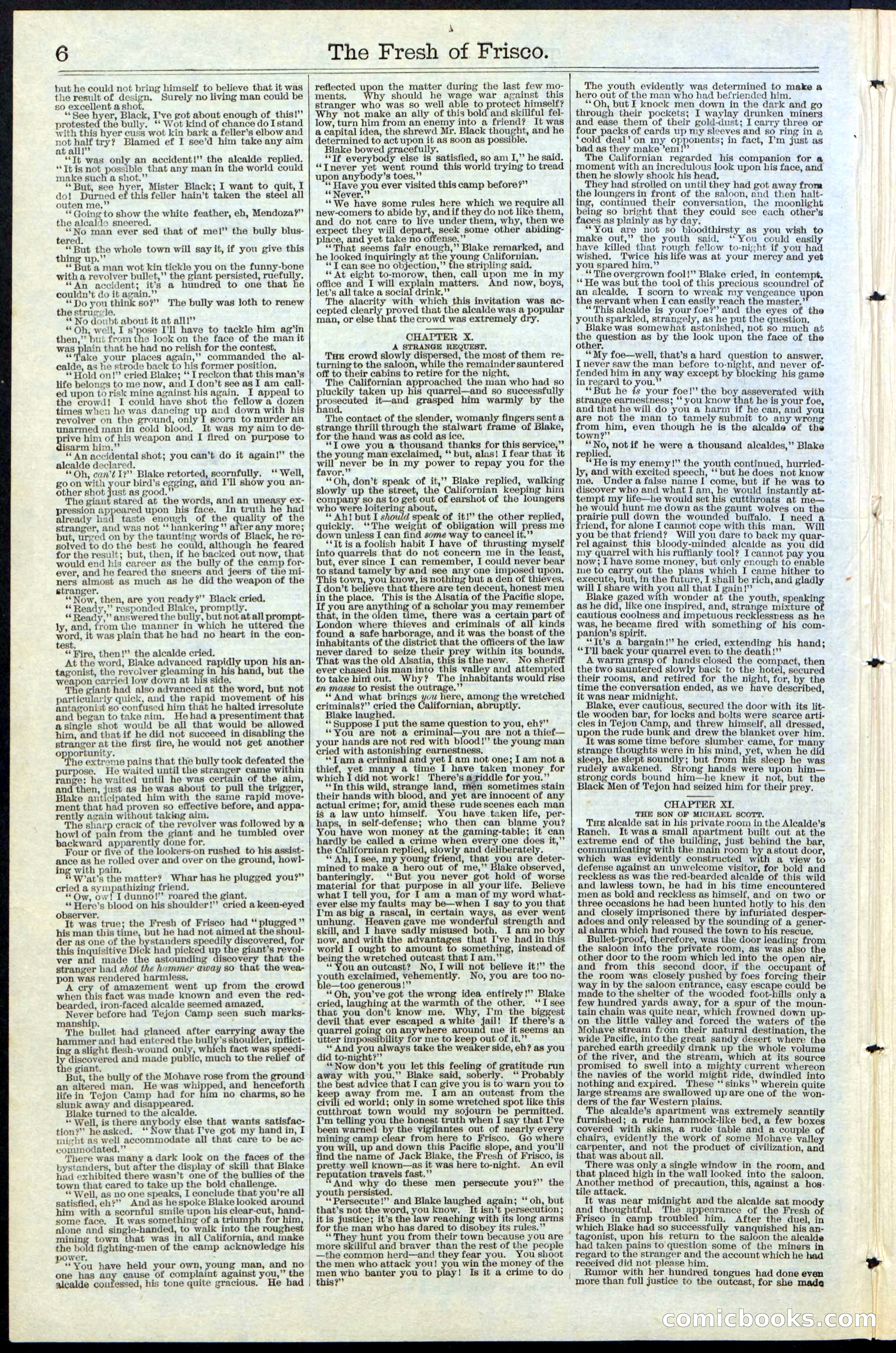 Beadle's New York Dime Library, No. 77 — page 6 of 24