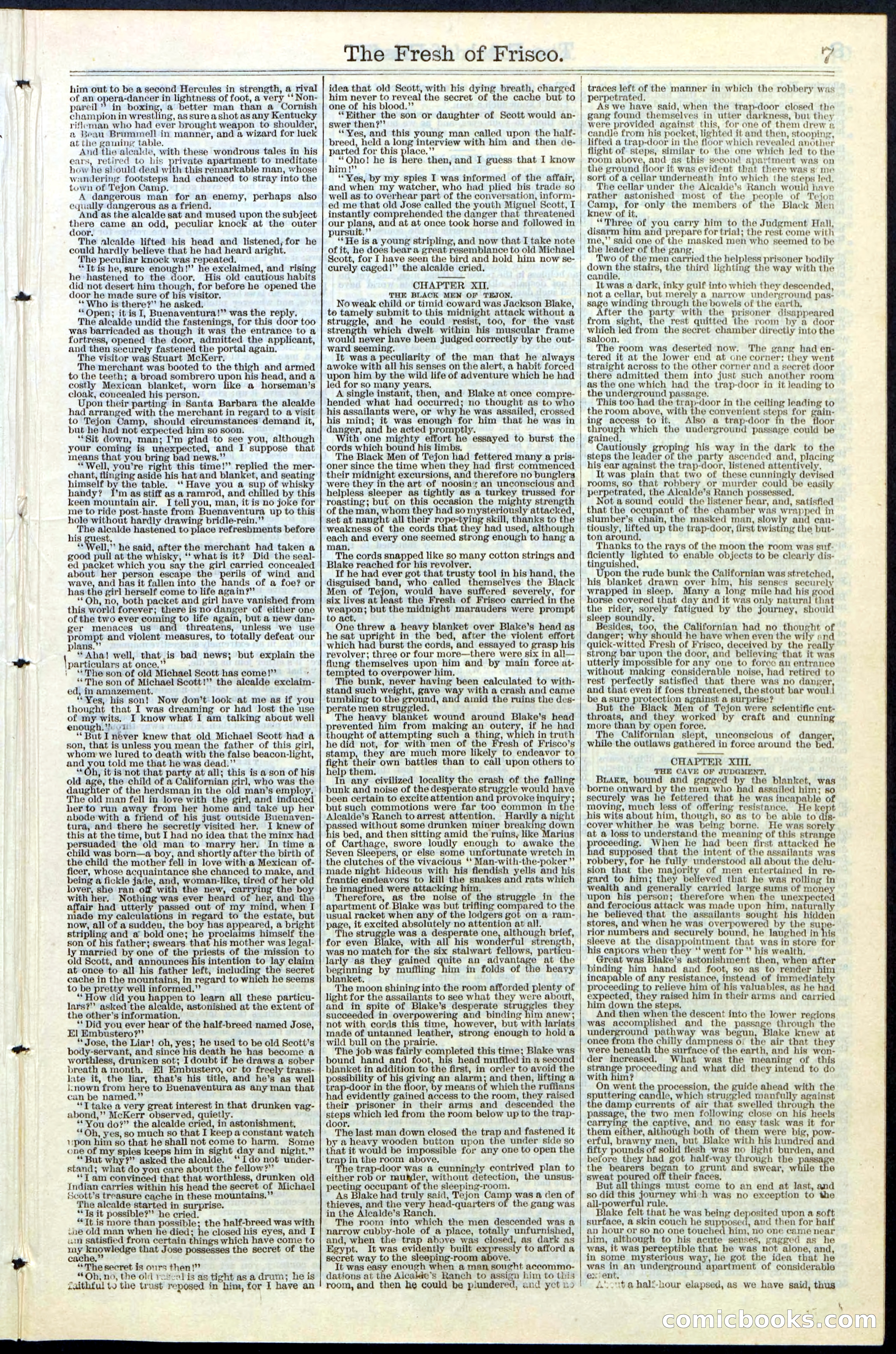 Beadle's New York Dime Library, No. 77 — page 7 of 24