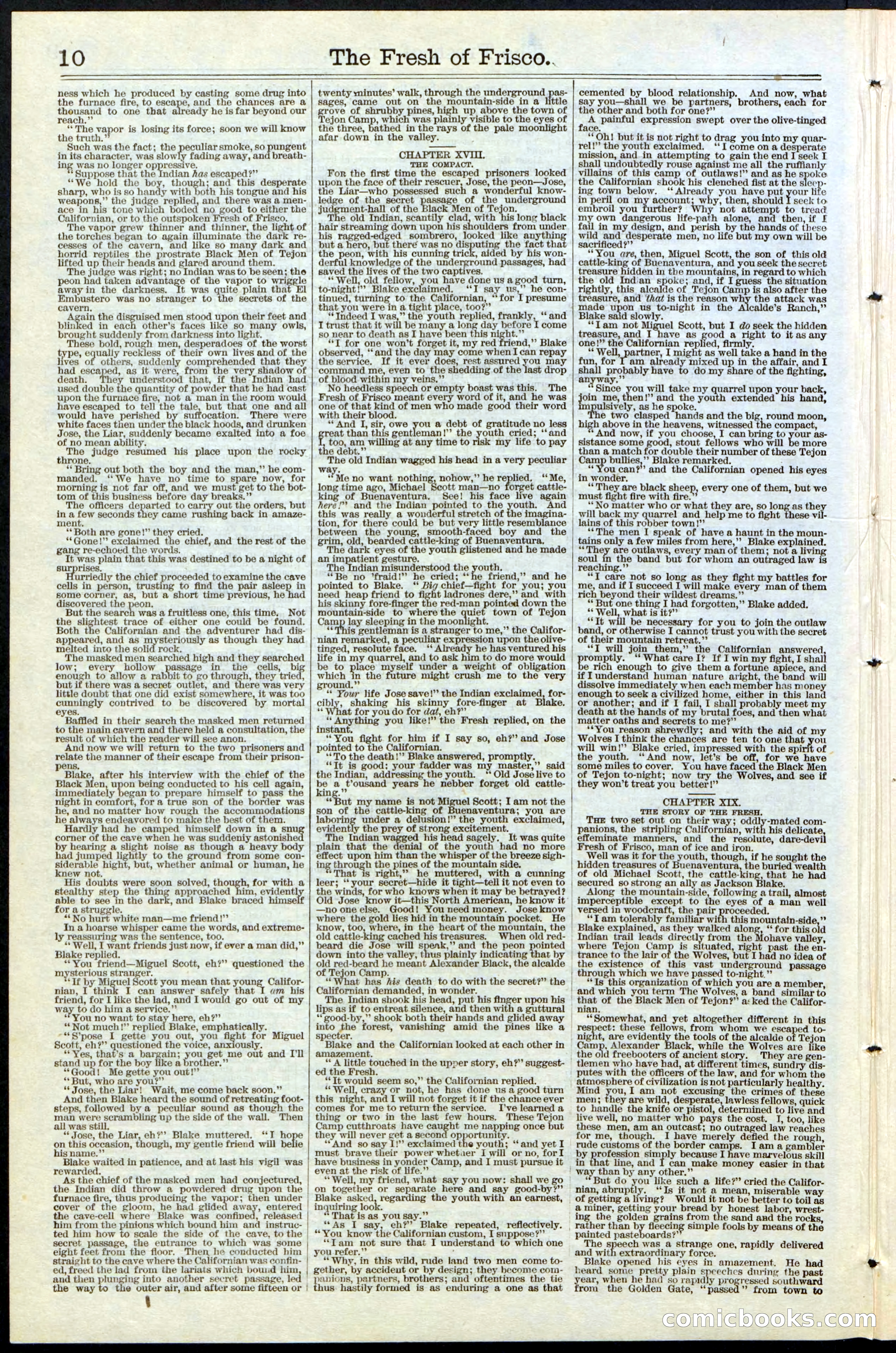 Beadle's New York Dime Library, No. 77 — page 10 of 24