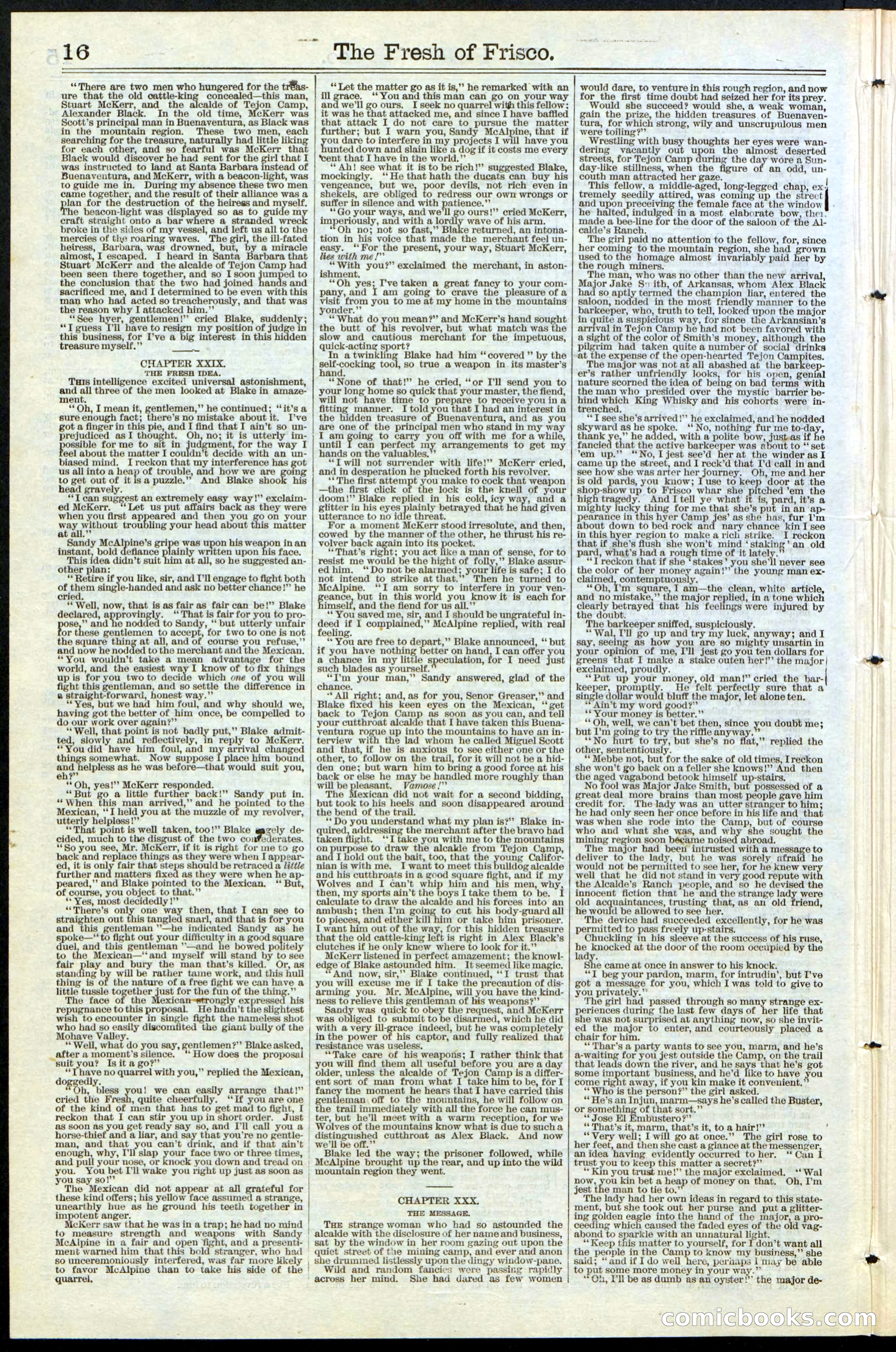 Beadle's New York Dime Library, No. 77 — page 16 of 24