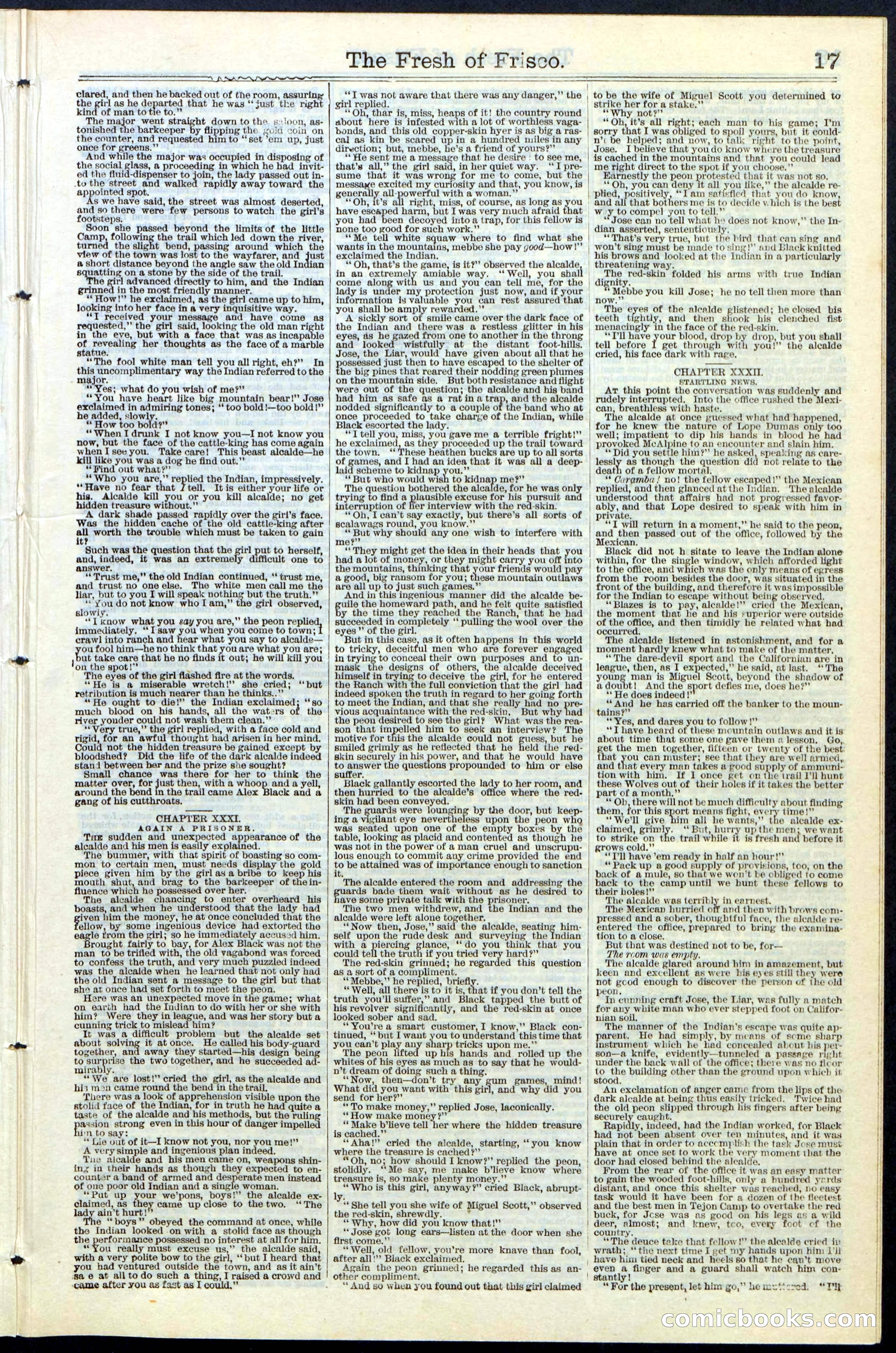 Beadle's New York Dime Library, No. 77 — page 17 of 24