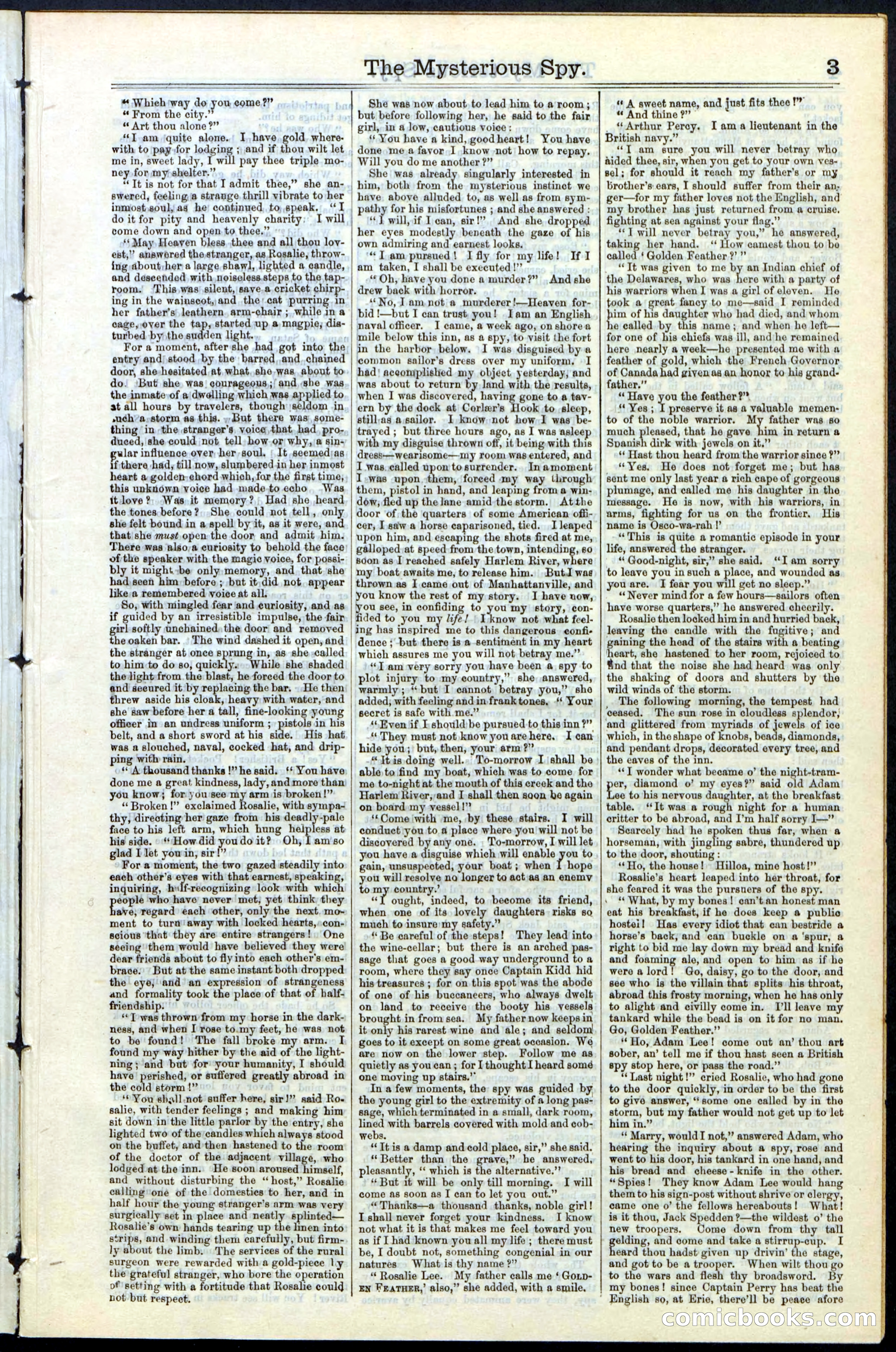 Beadle's New York Dime Library No. 78 — page 3 of 32