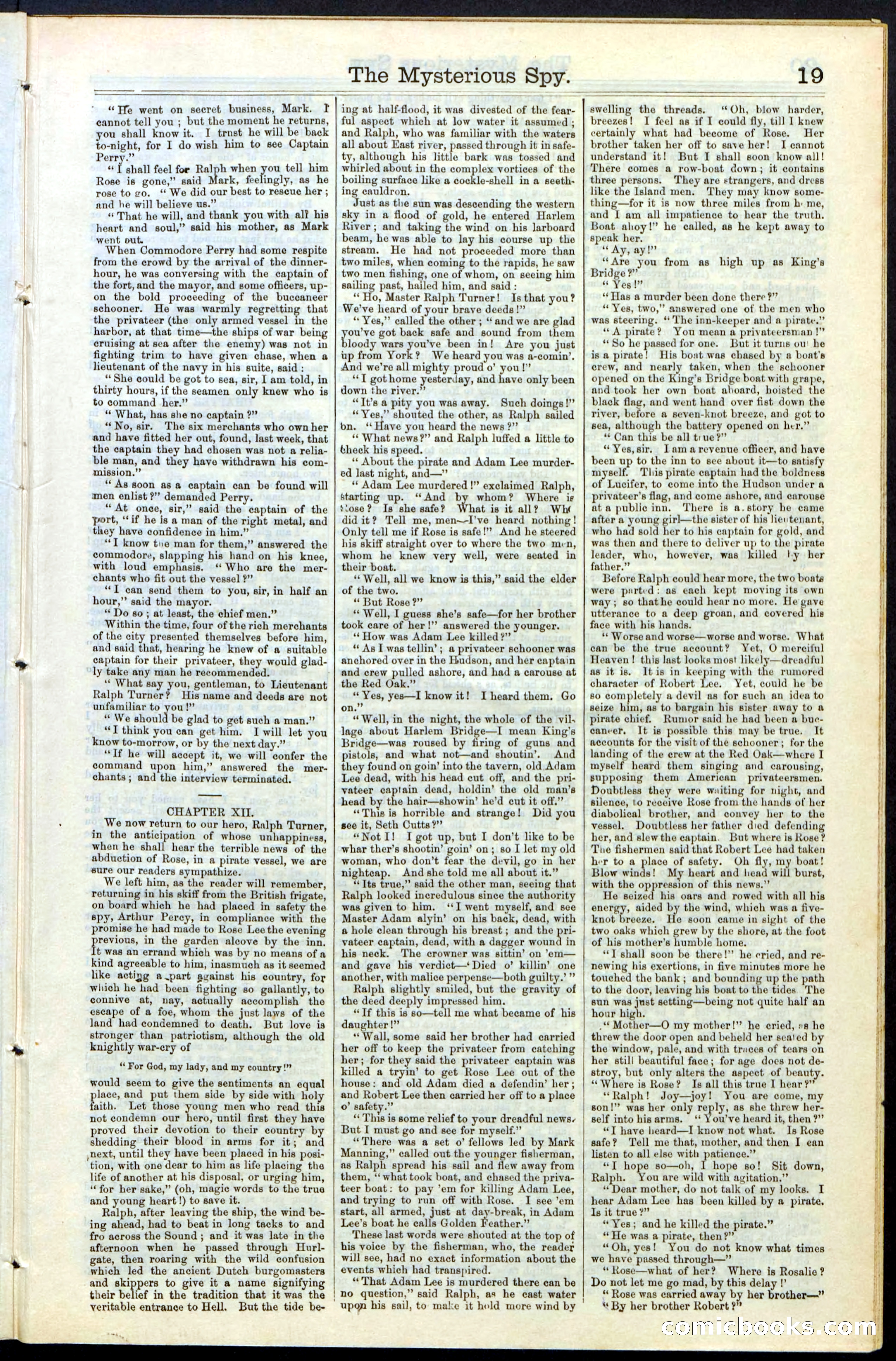 Beadle's New York Dime Library No. 78 — page 19 of 32