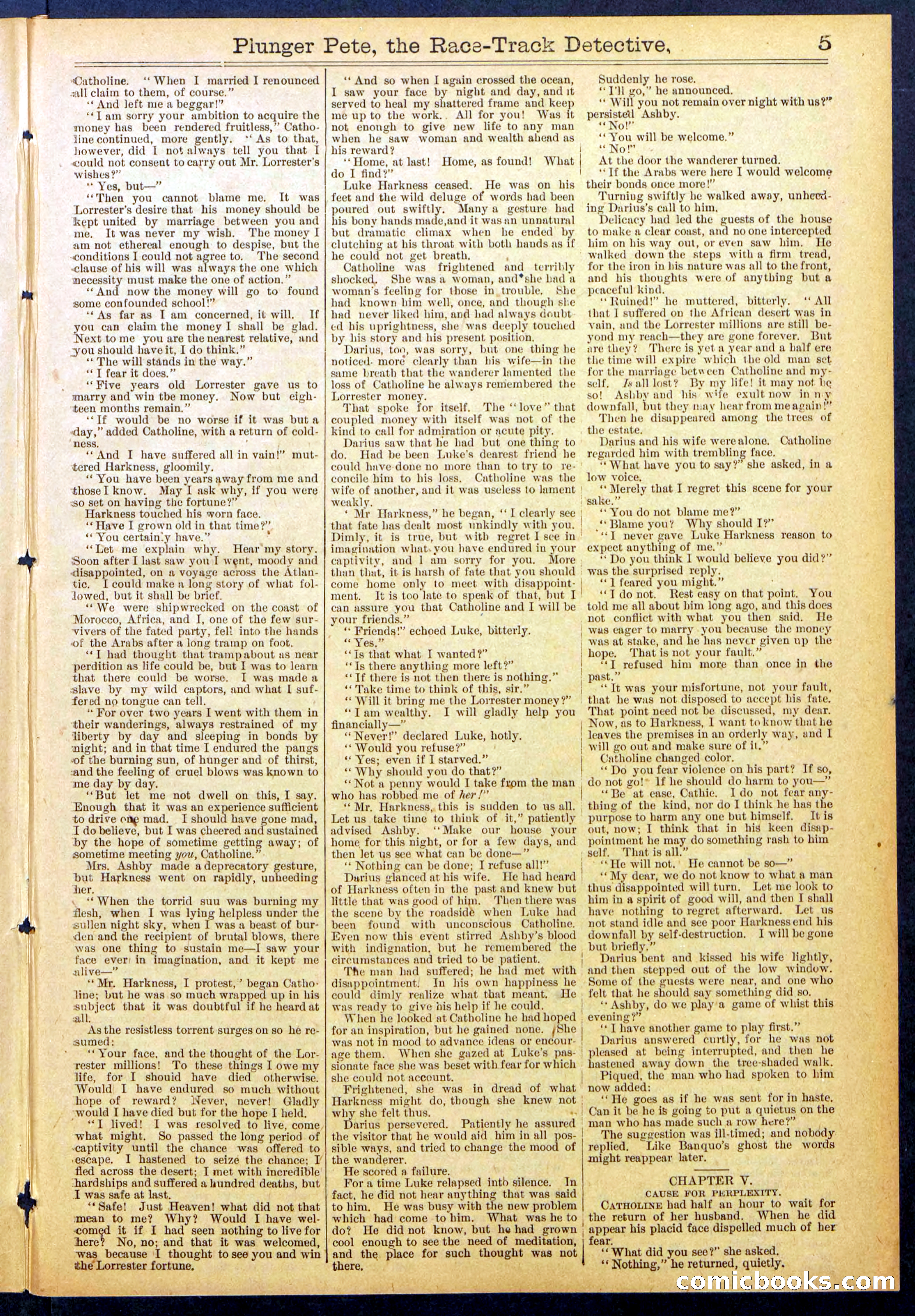 Beadle's New York Dime Library No. 790 — page 5 of 32
