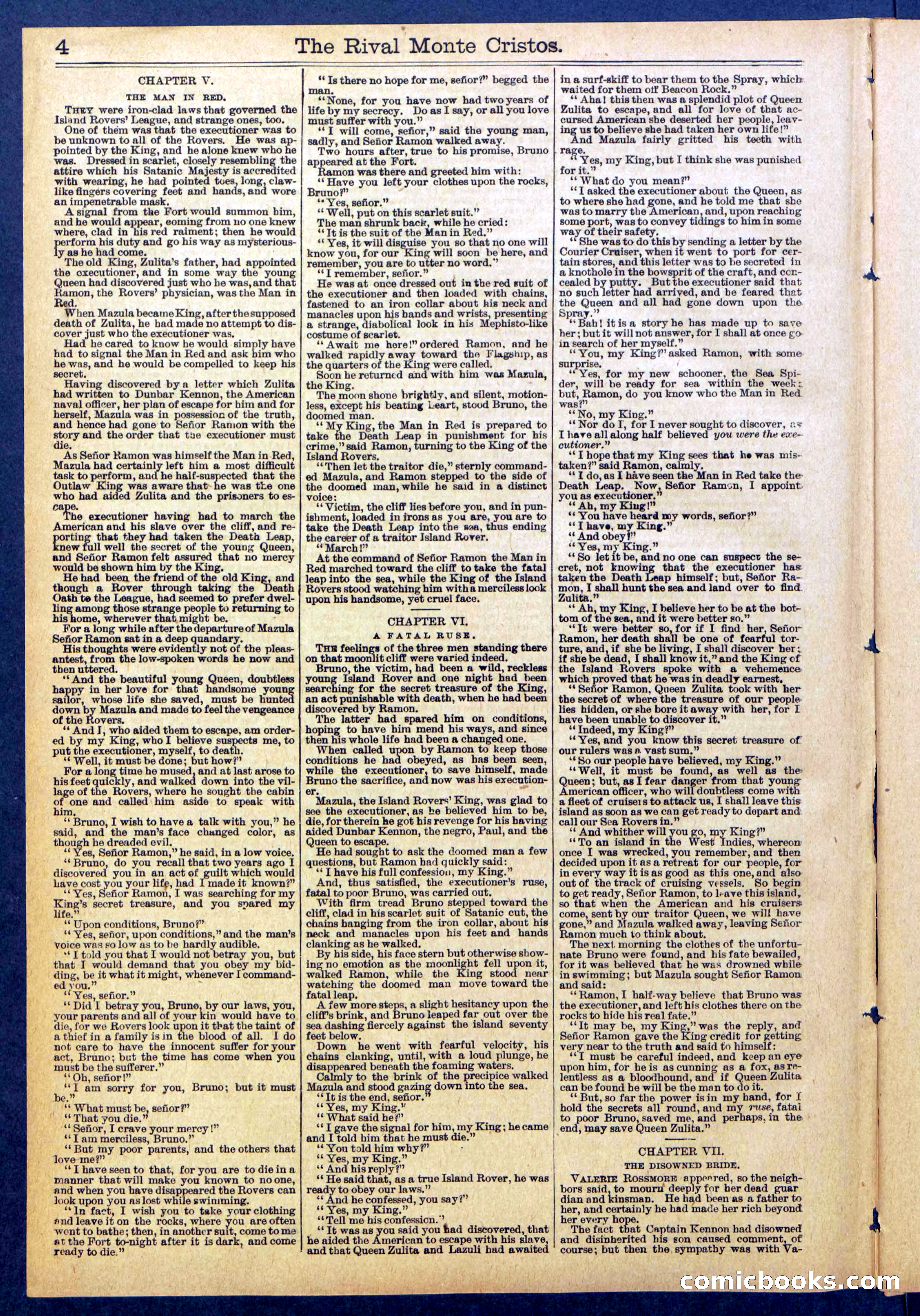 Beadle's Dime Library No. 819 — page 4 of 32
