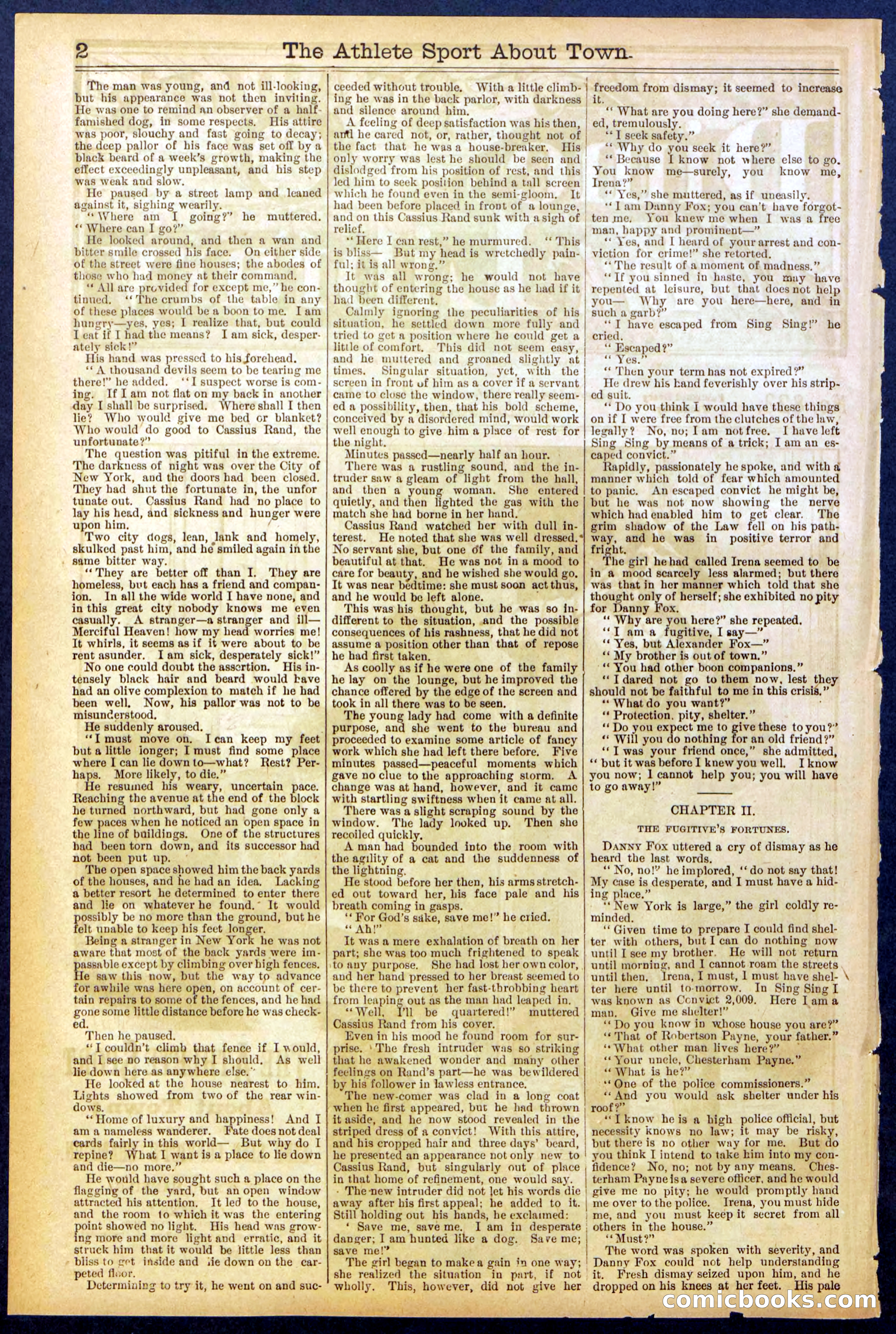 Beadle's Dime Library, No. 823 — page 2 of 32
