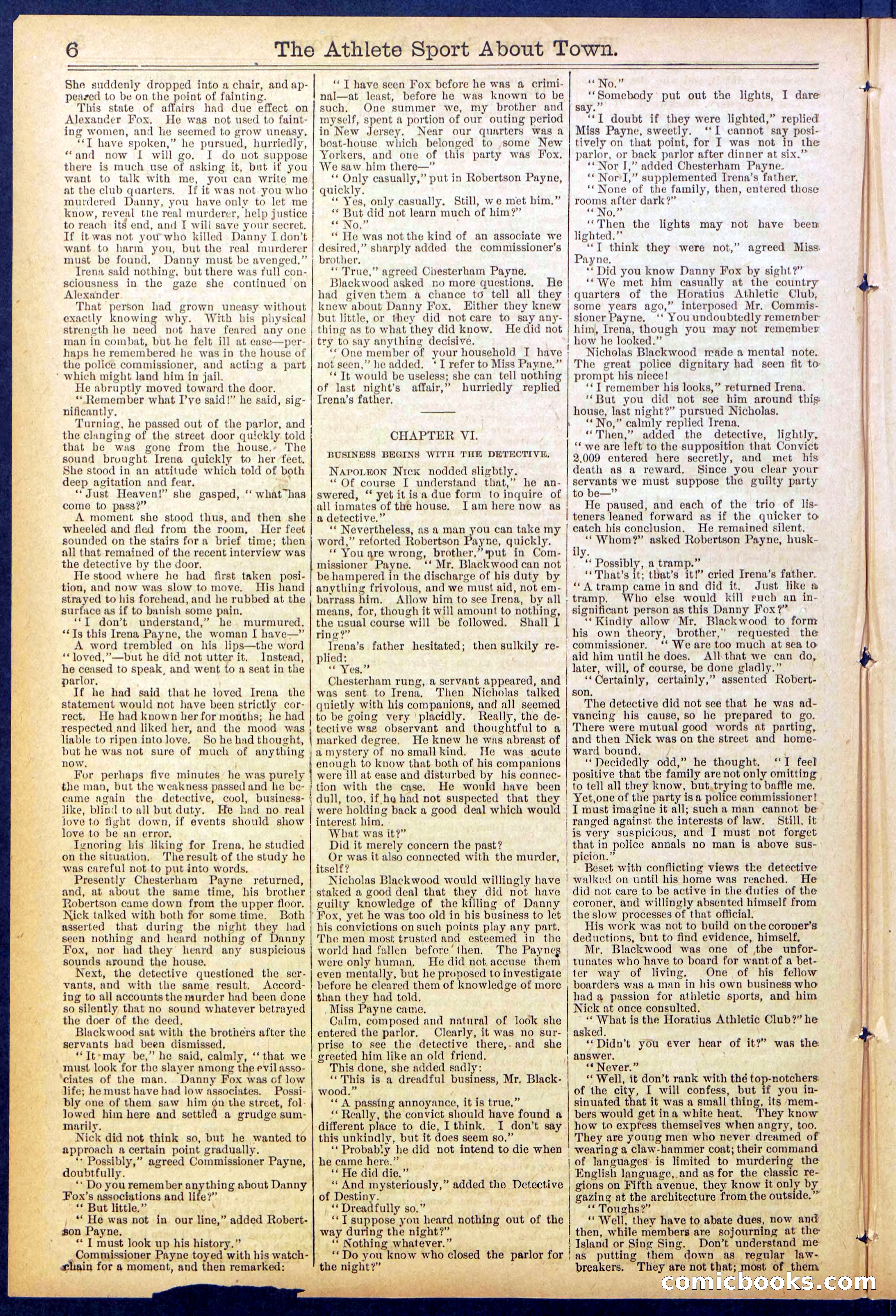 Beadle's Dime Library, No. 823 — page 6 of 32