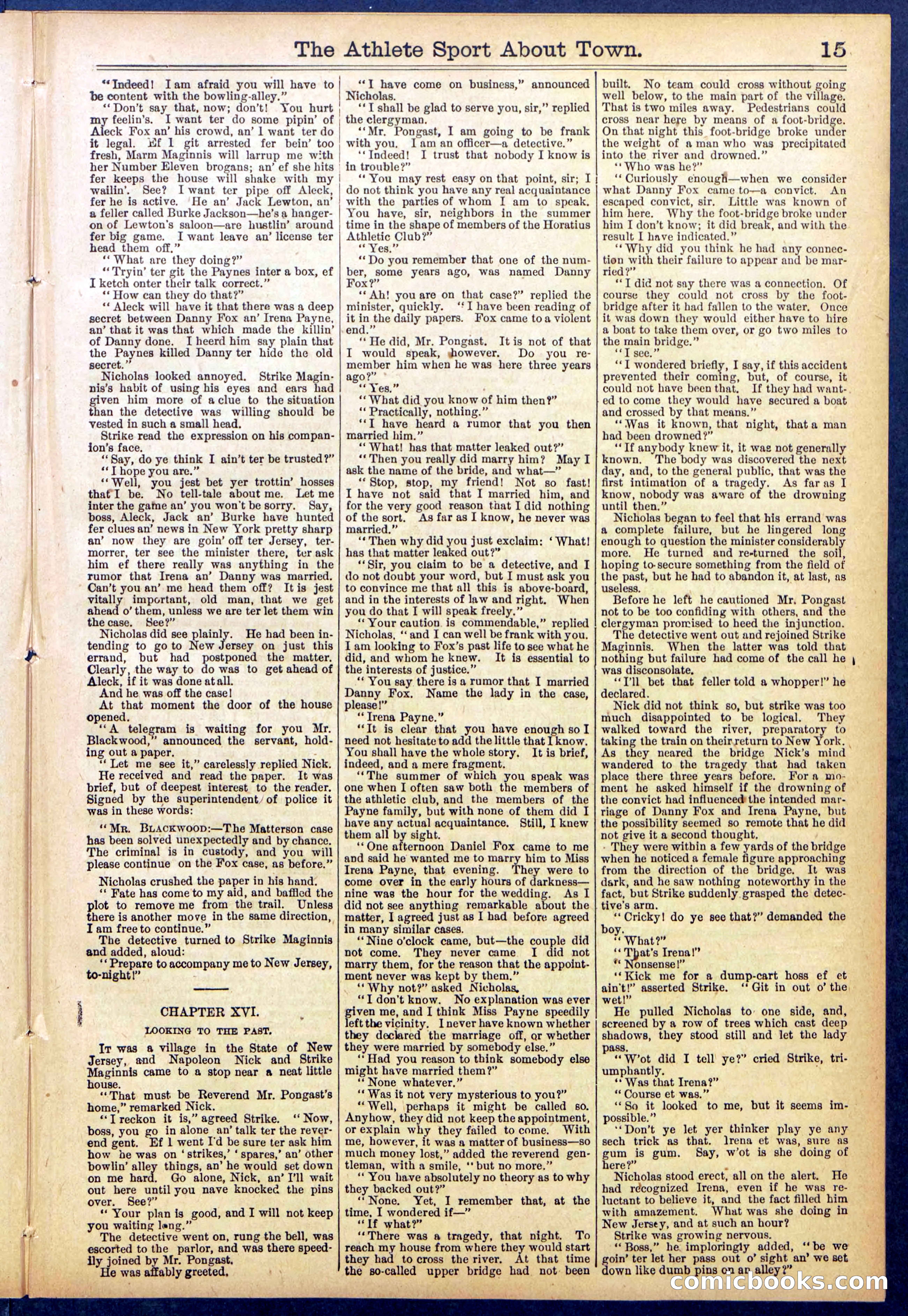 Beadle's Dime Library, No. 823 — page 15 of 32