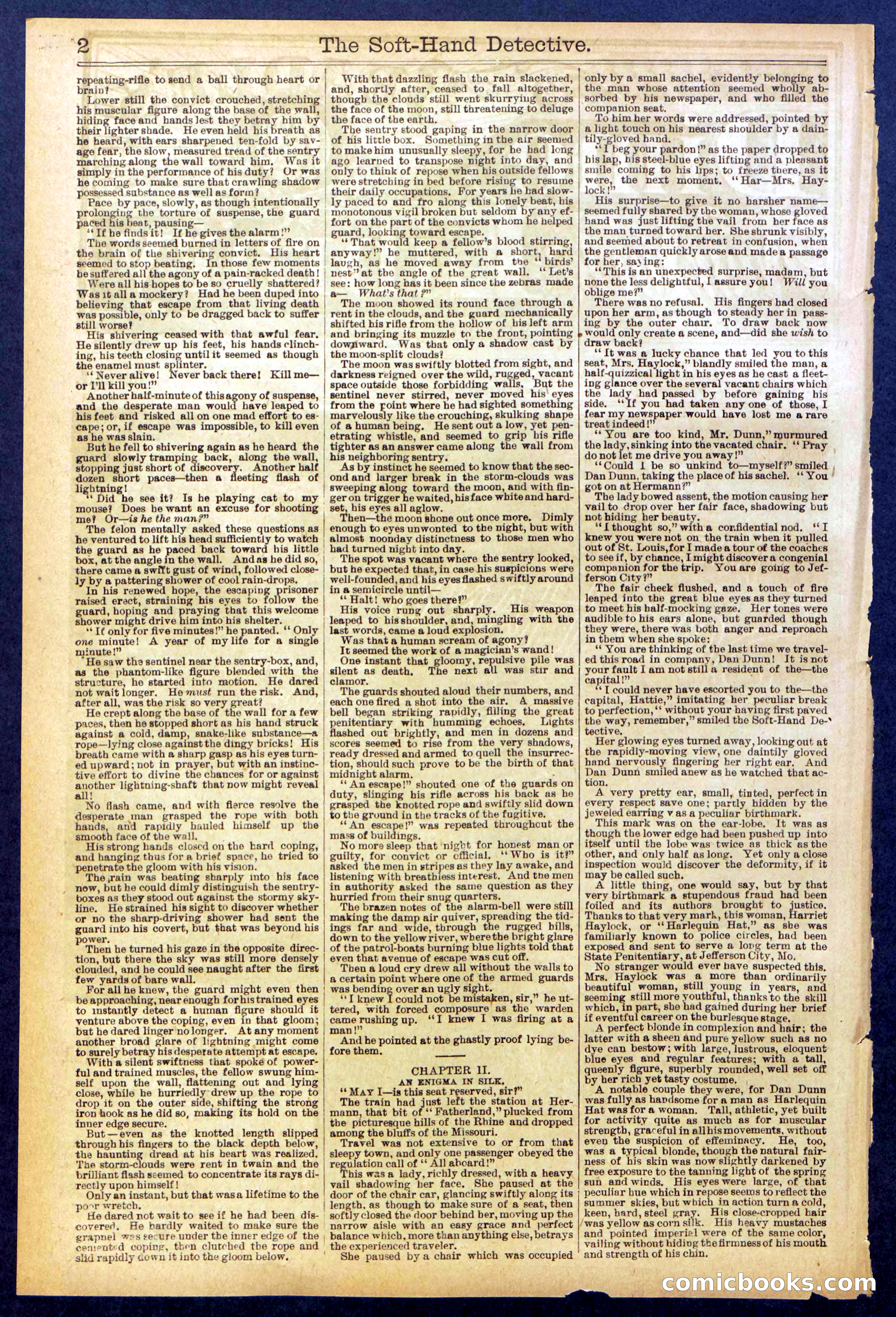 Beadle's Dime Library No. 824 — page 2 of 32