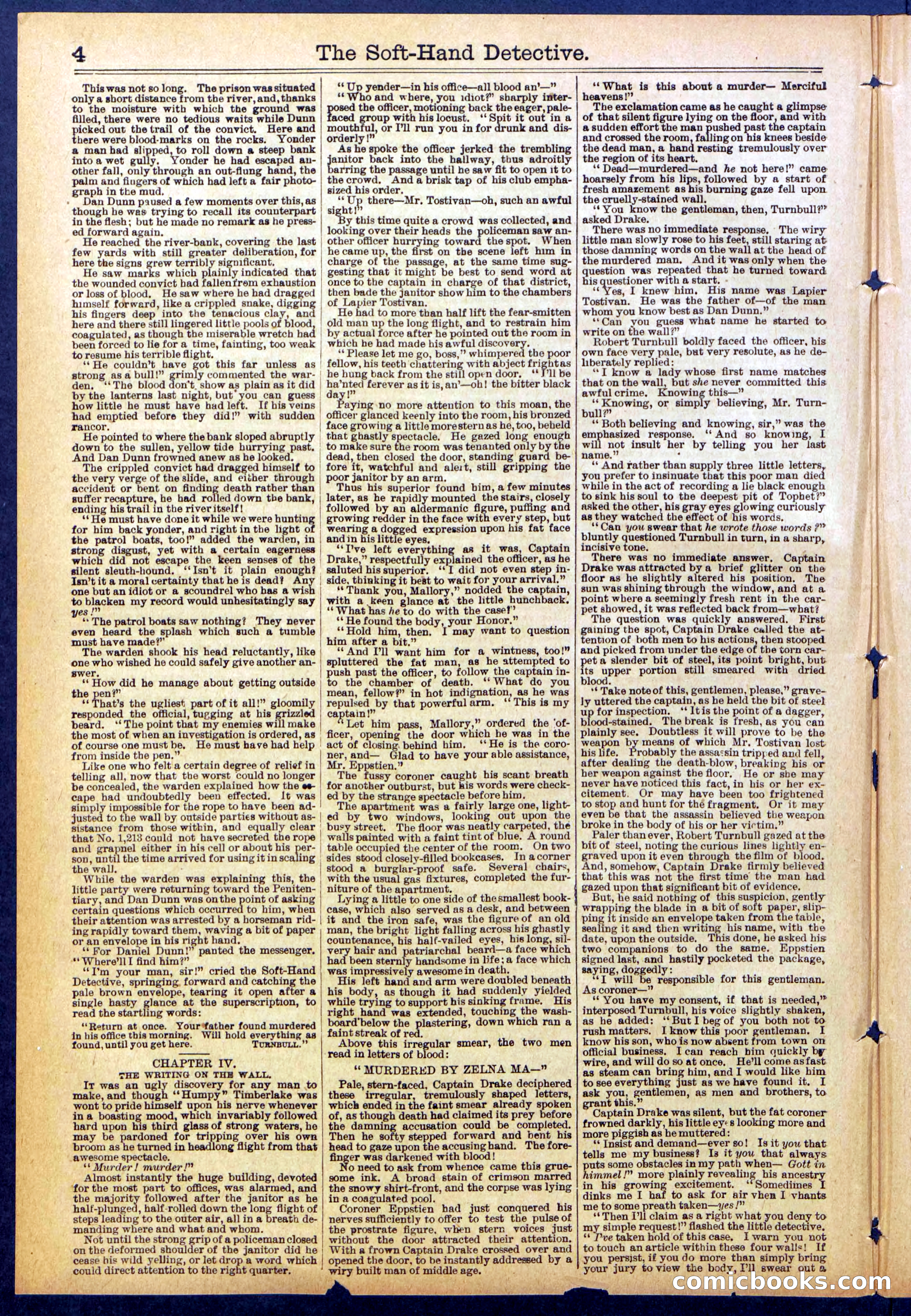 Beadle's Dime Library No. 824 — page 4 of 32