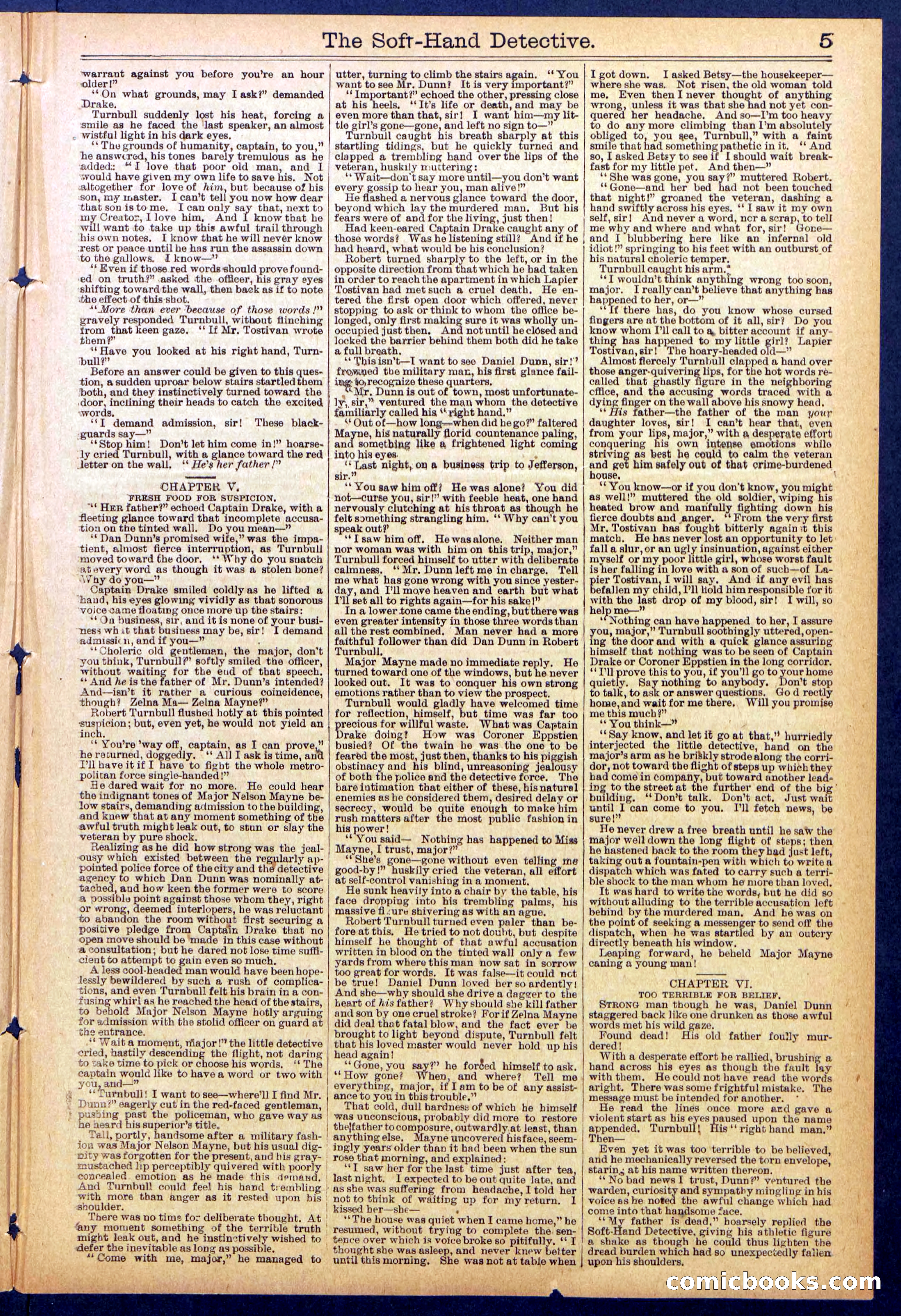Beadle's Dime Library No. 824 — page 5 of 32