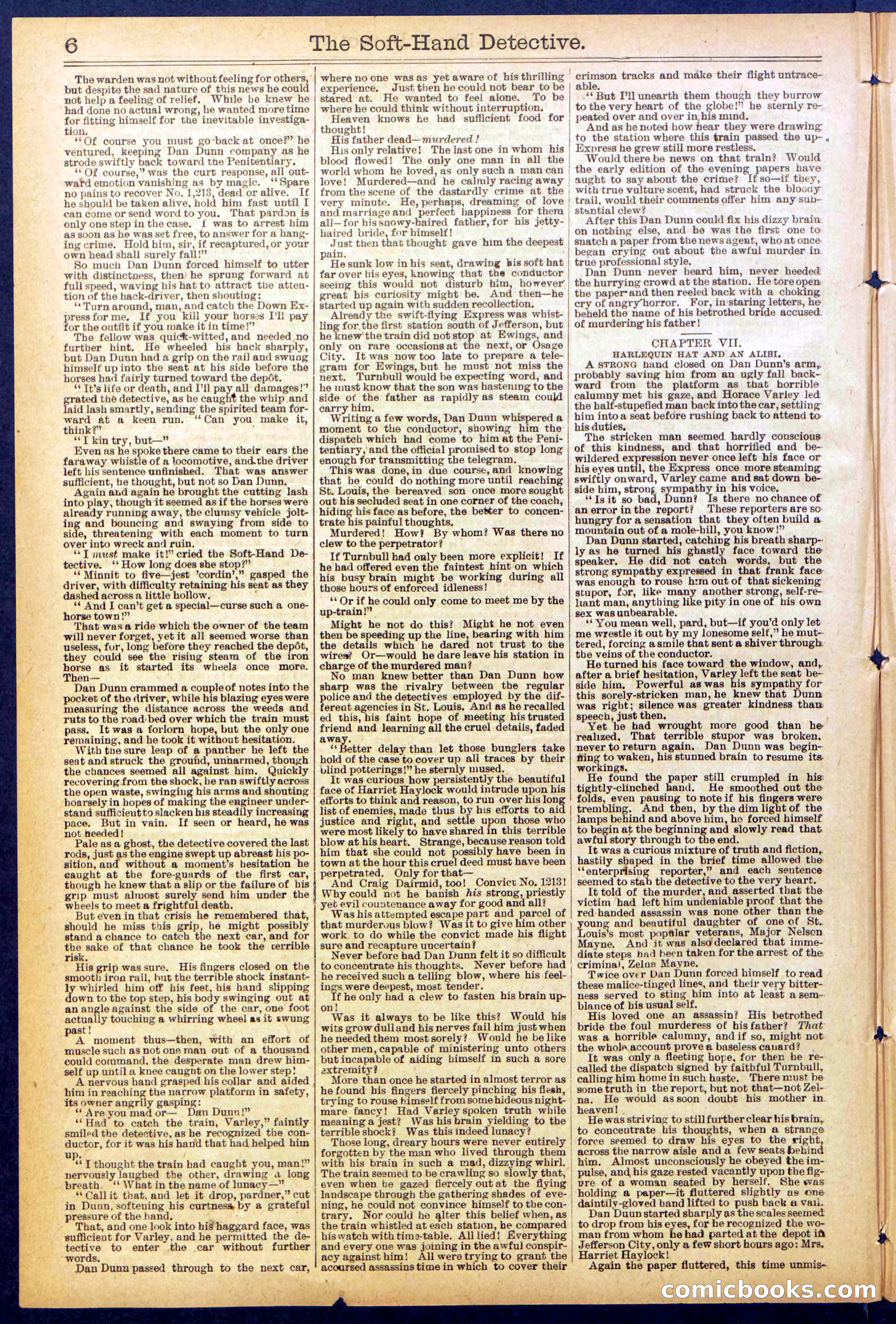 Beadle's Dime Library No. 824 — page 6 of 32