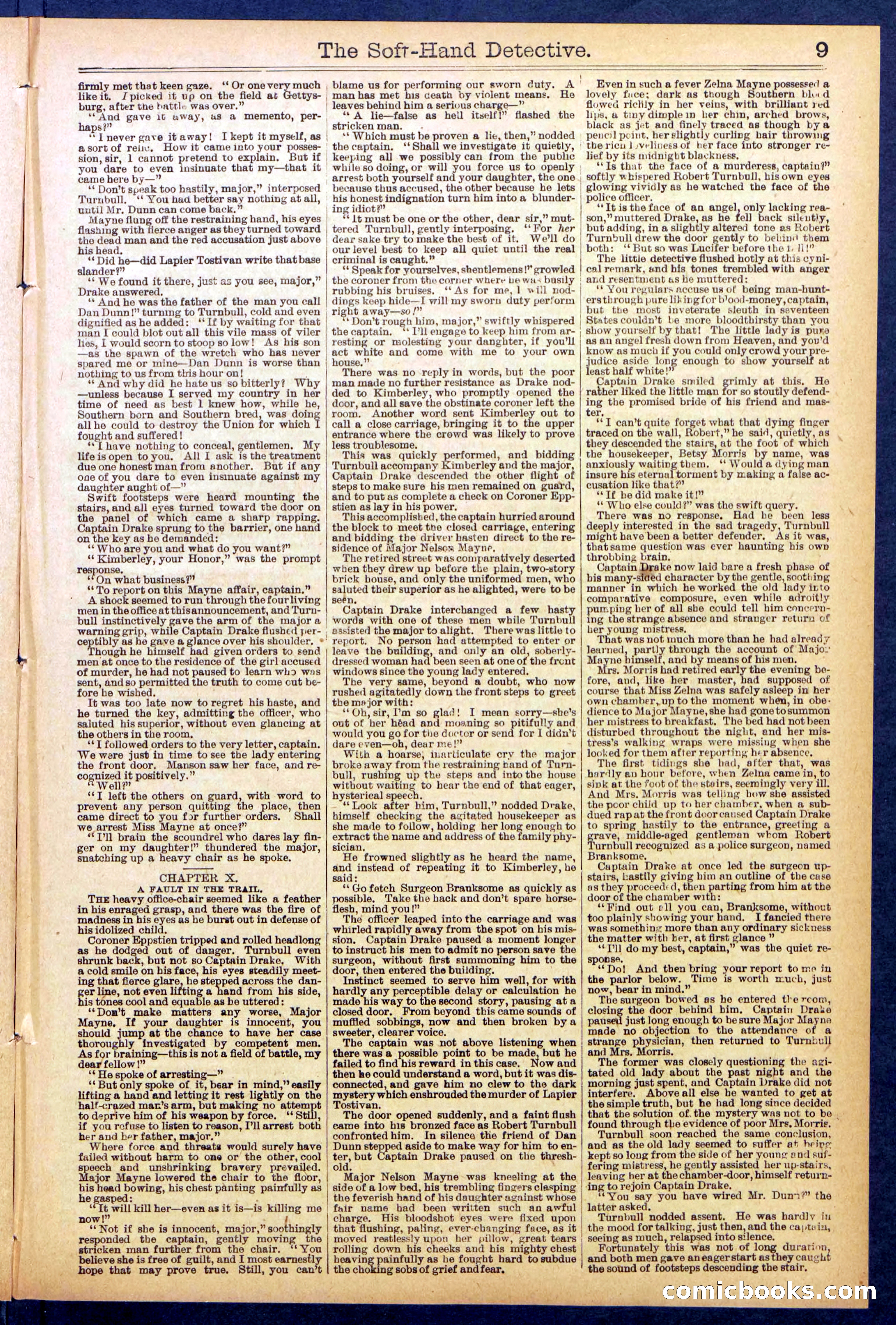 Beadle's Dime Library No. 824 — page 9 of 32