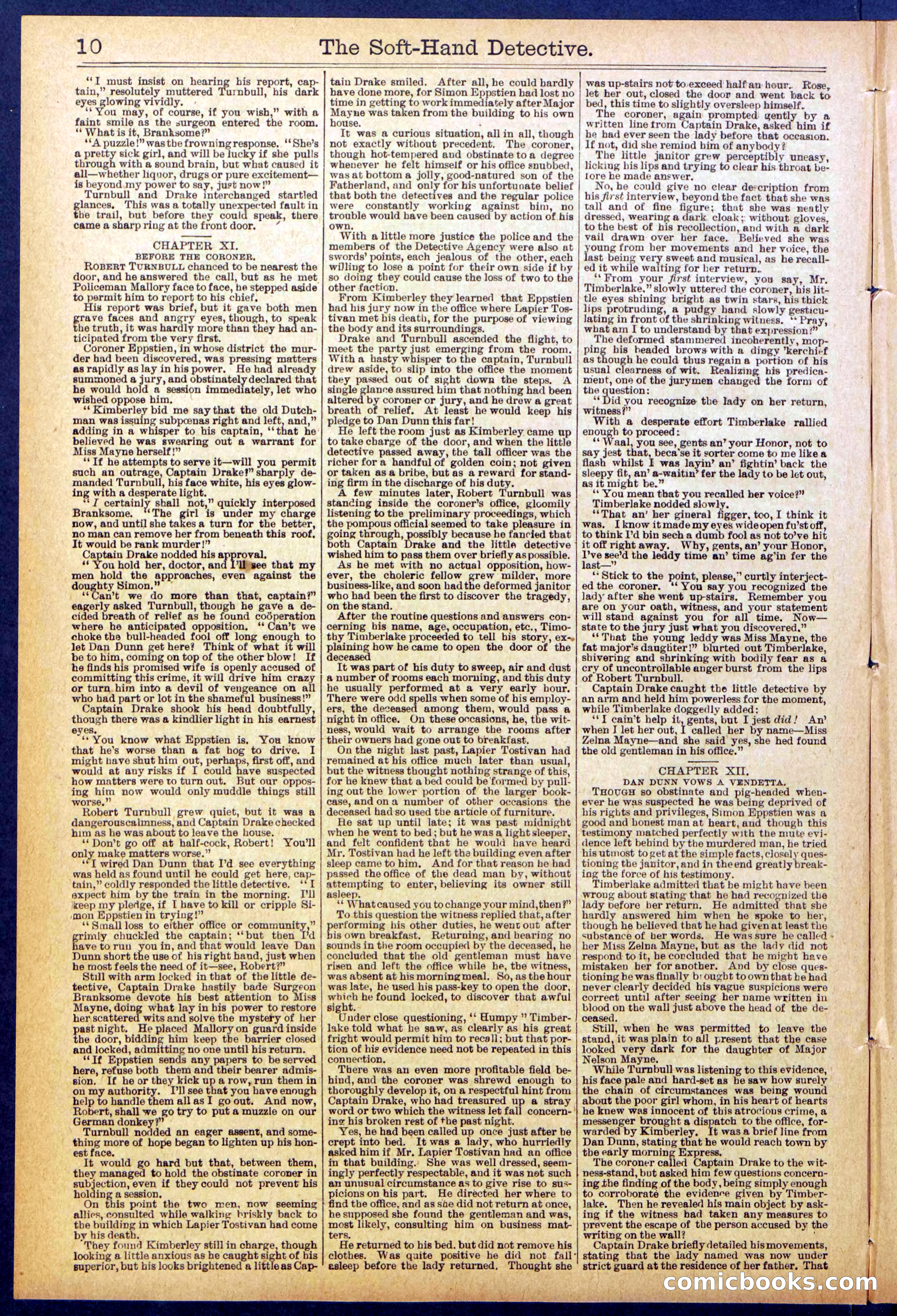 Beadle's Dime Library No. 824 — page 10 of 32