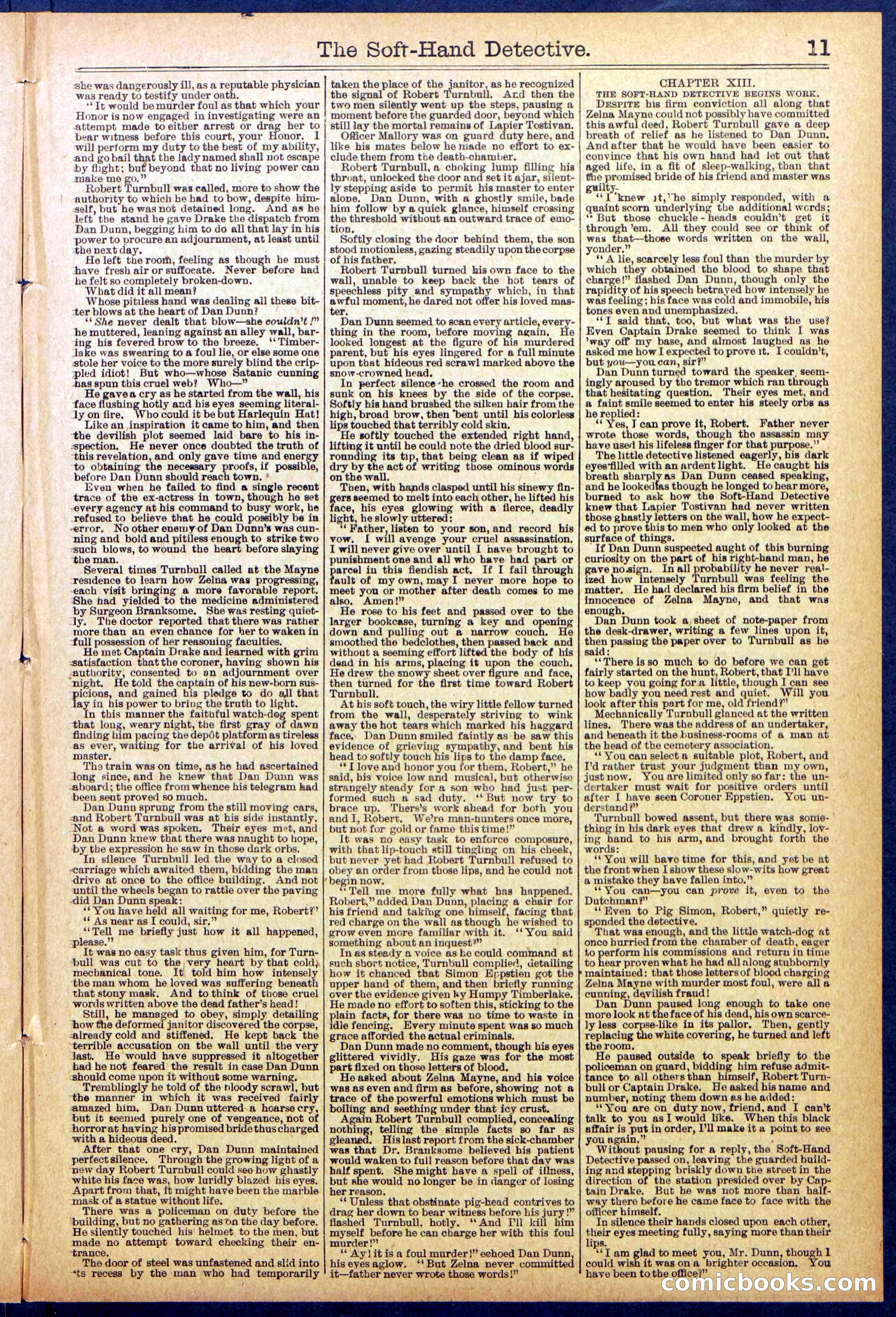 Beadle's Dime Library No. 824 — page 11 of 32
