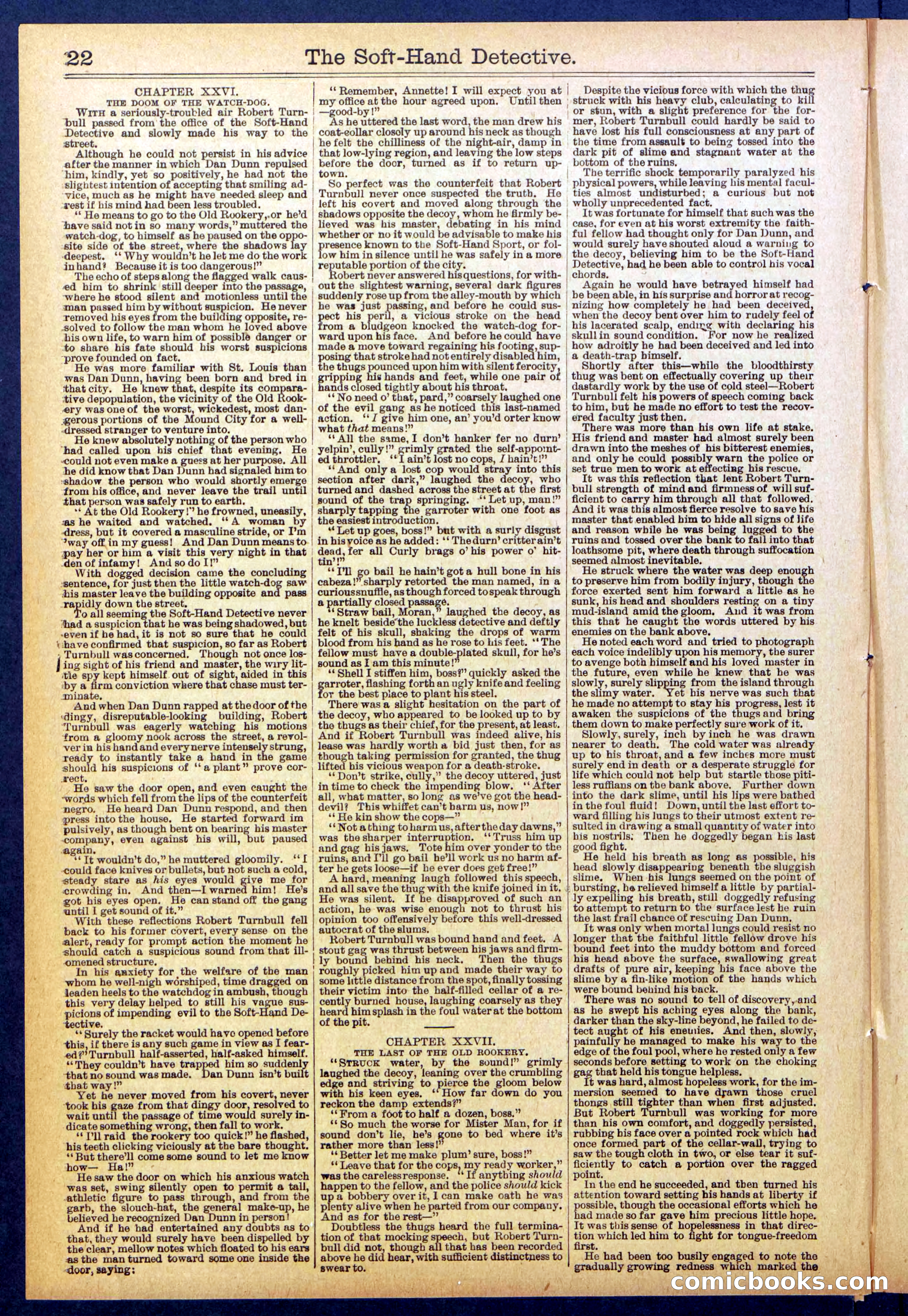 Beadle's Dime Library No. 824 — page 22 of 32