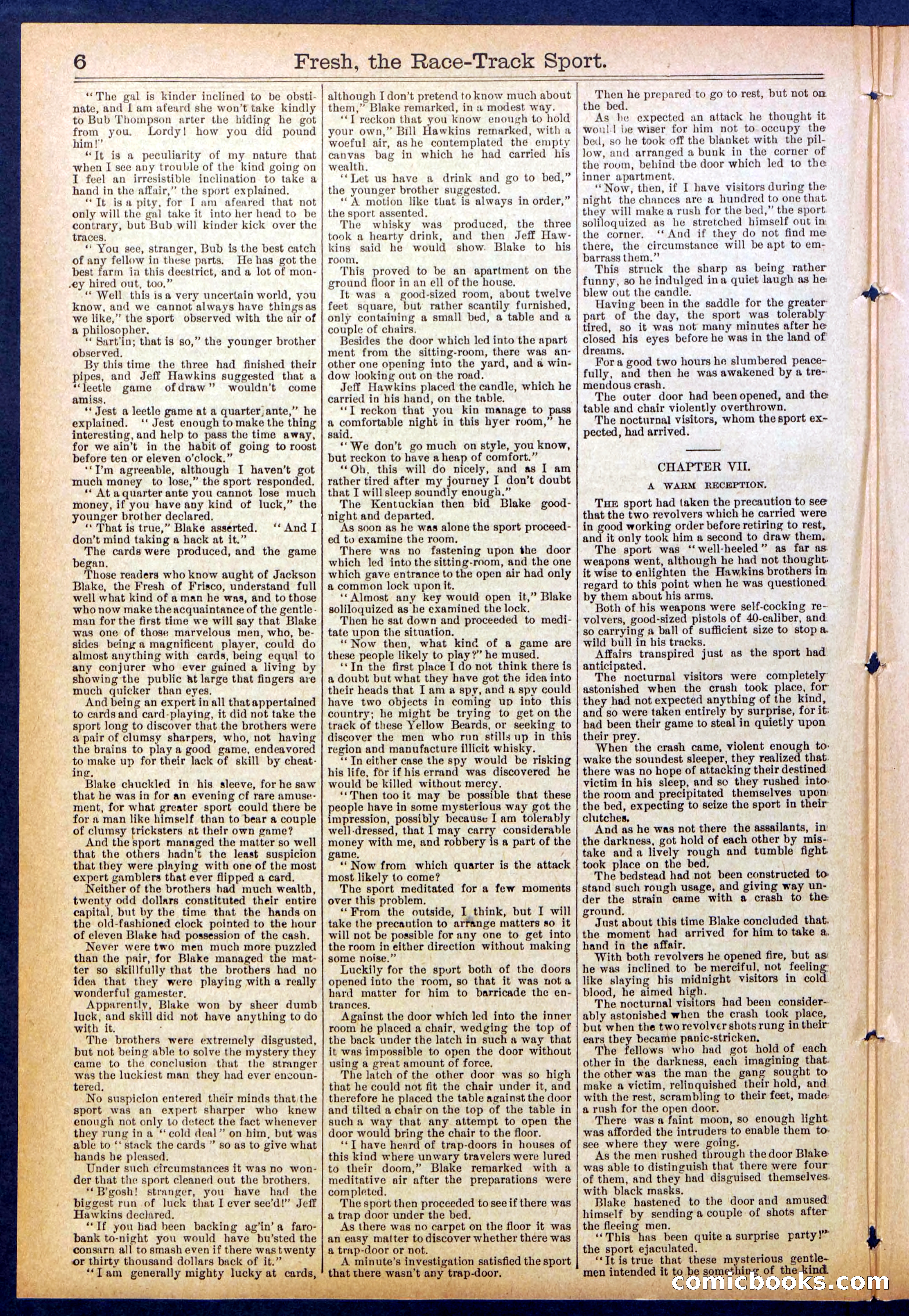 Beadle's New York Dime Library, No. 825 — page 6 of 32