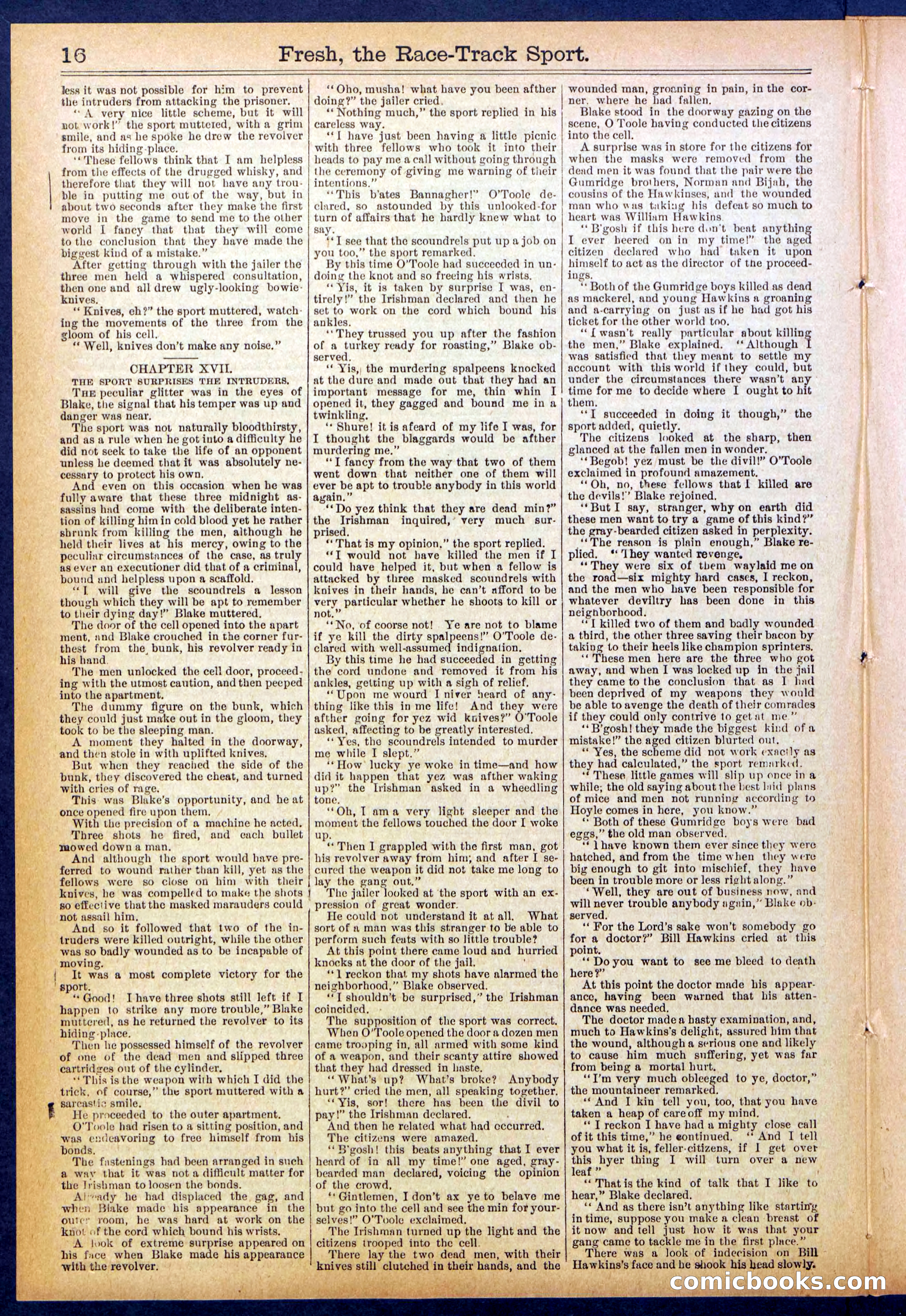 Beadle's New York Dime Library, No. 825 — page 16 of 32