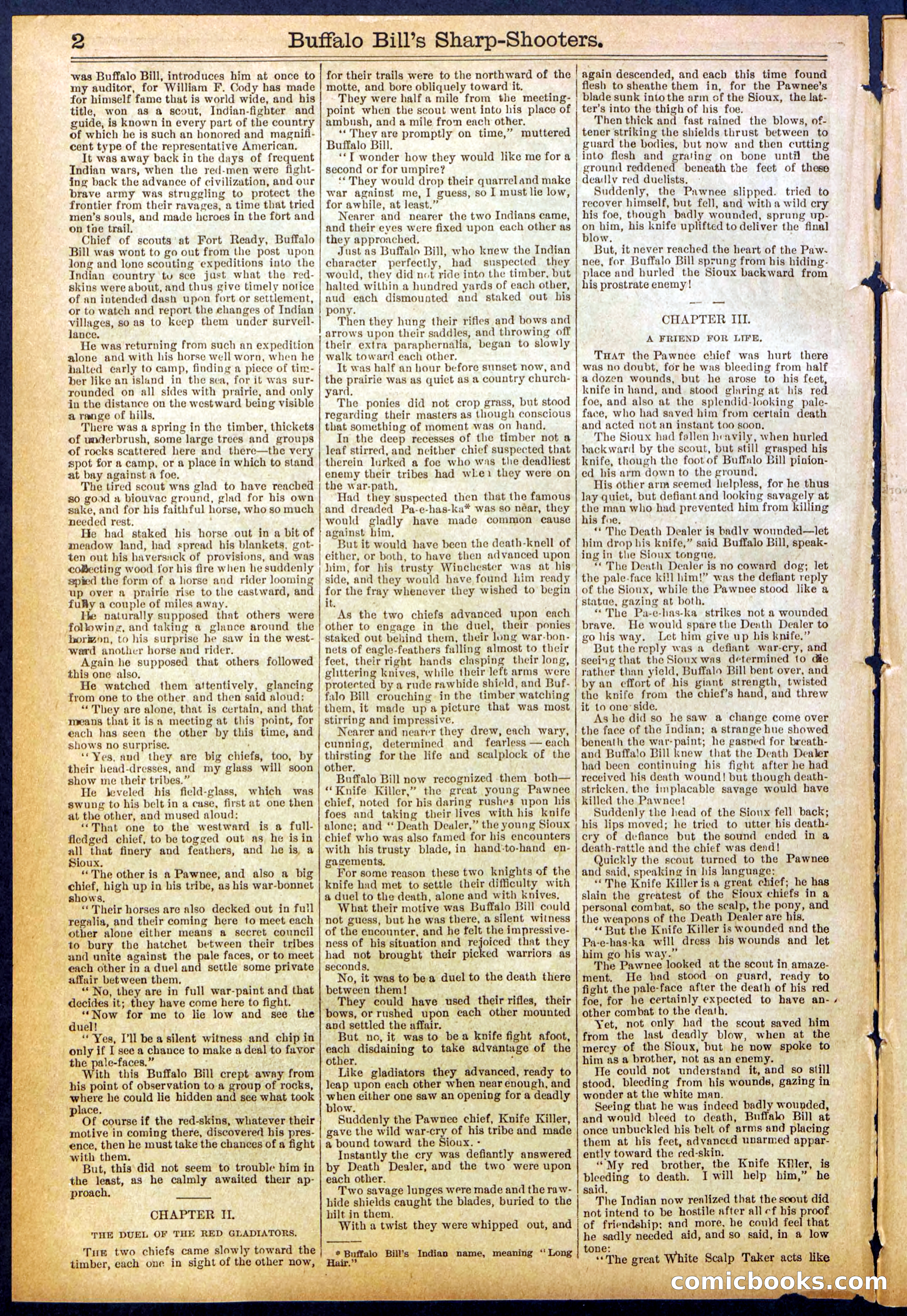 Beadle's Dime Library No. 826 — page 2 of 32