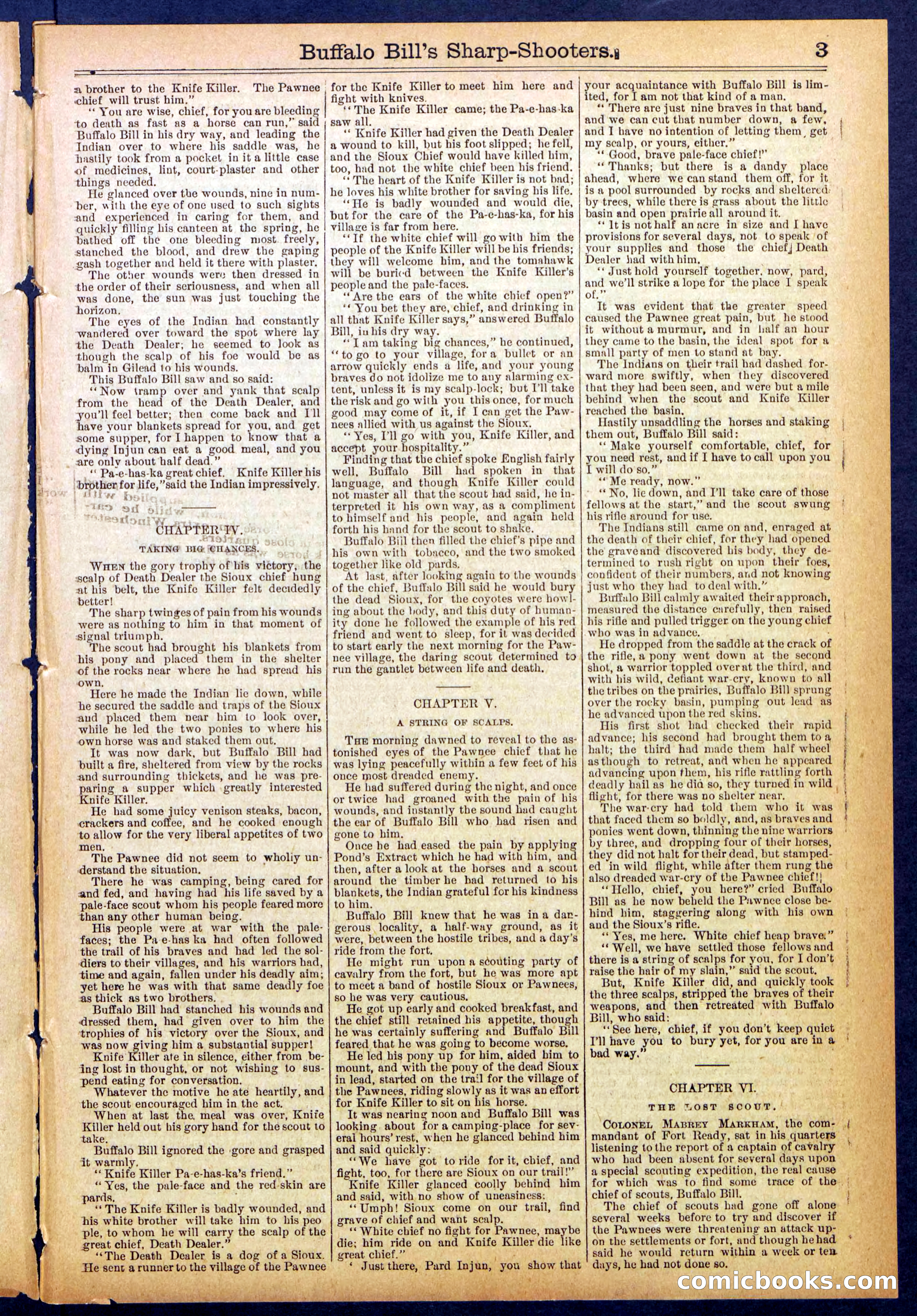 Beadle's Dime Library No. 826 — page 3 of 32