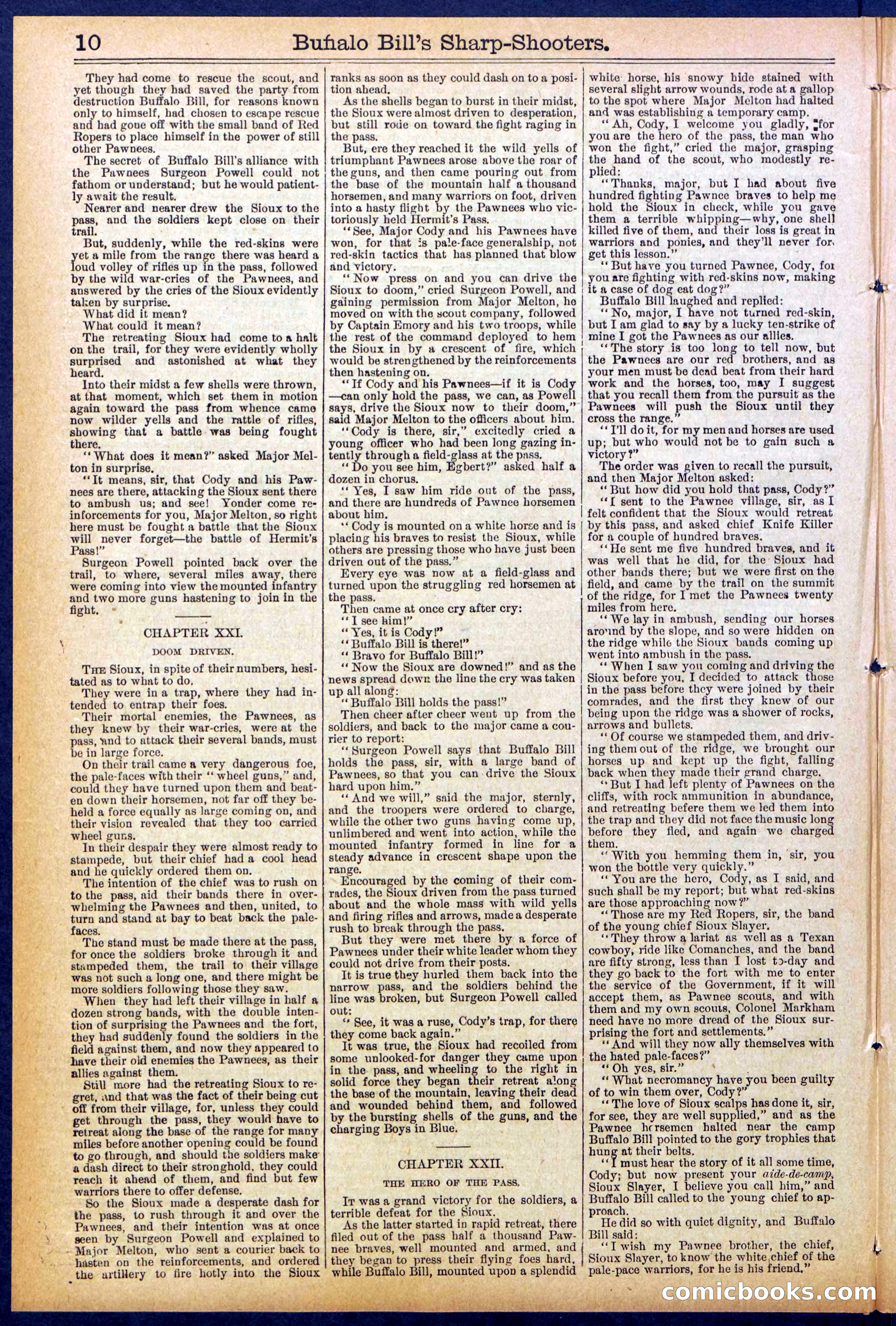 Beadle's Dime Library No. 826 — page 10 of 32