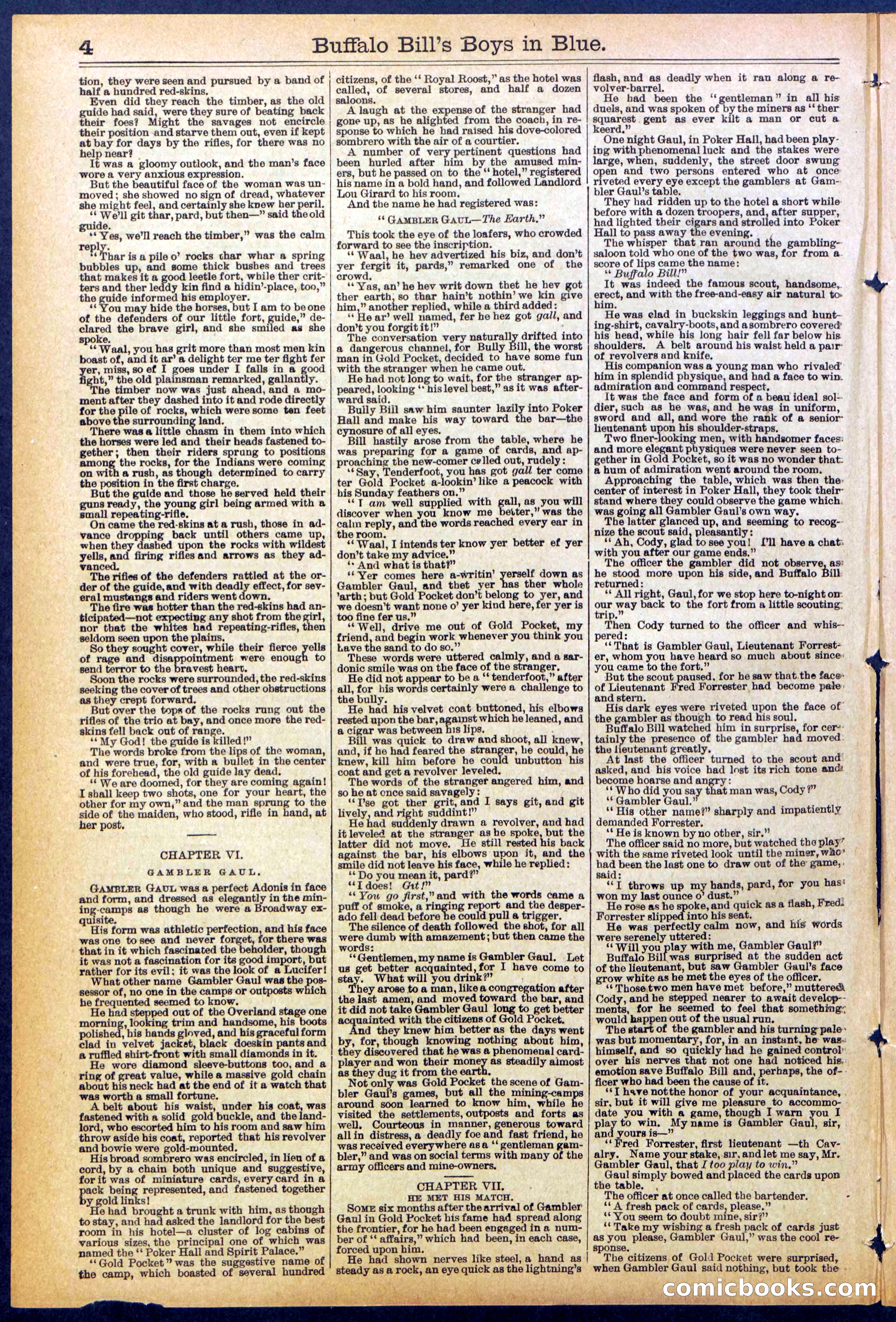 Beadle's Dime Library No. 830 — page 4 of 32