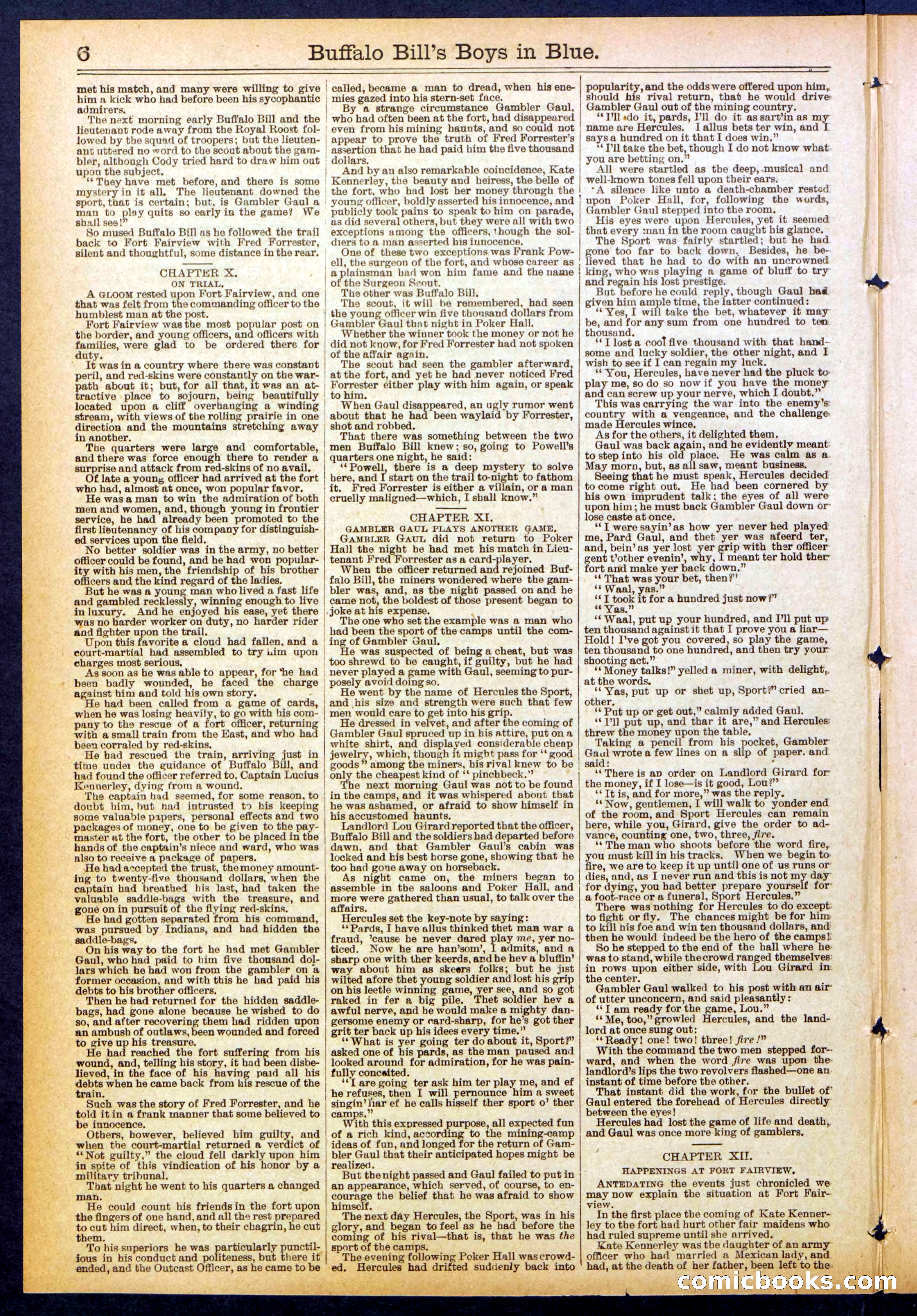 Beadle's Dime Library No. 830 — page 6 of 32