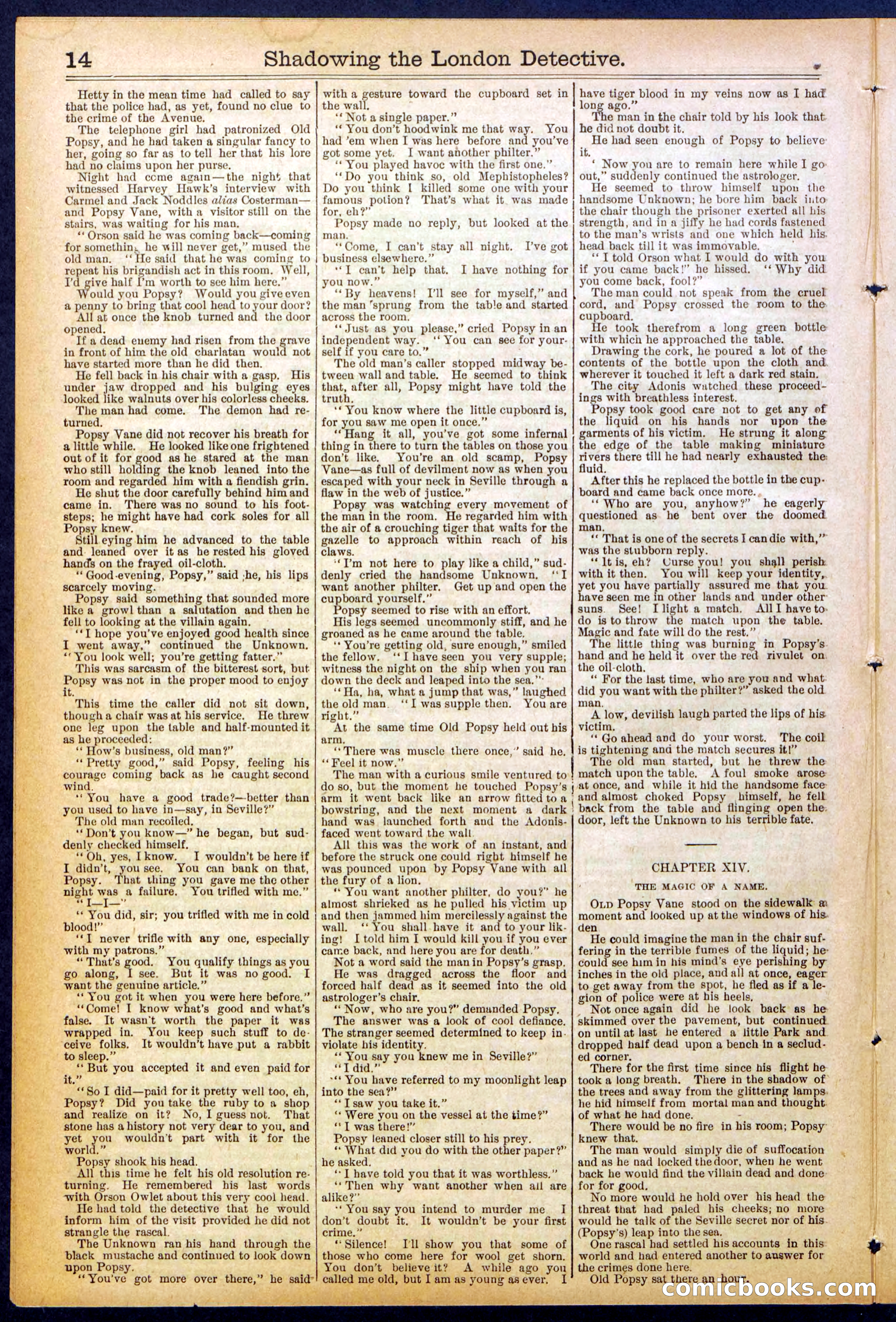 Beadle's Dime Library No. 831 — page 14 of 32