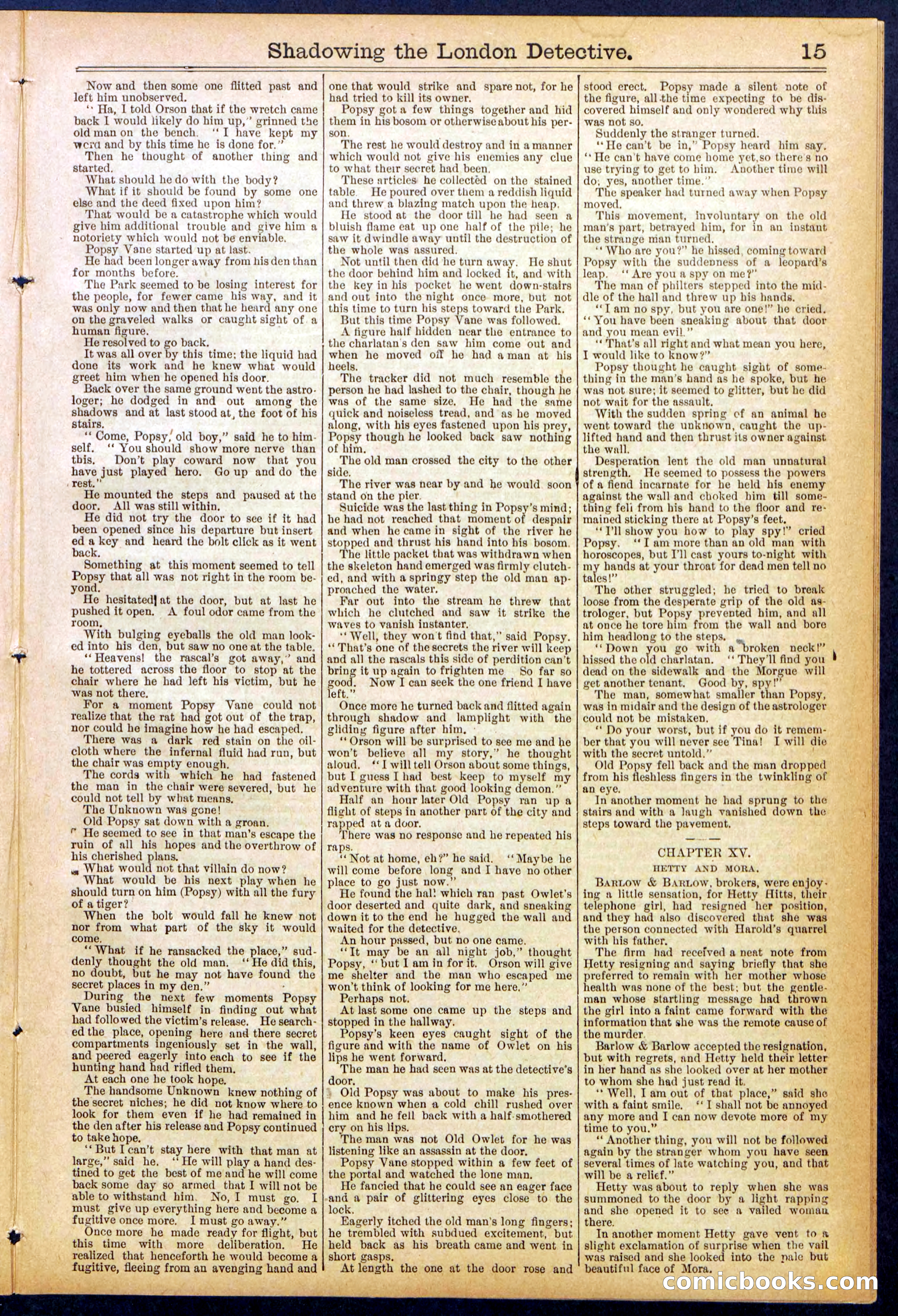 Beadle's Dime Library No. 831 — page 15 of 32