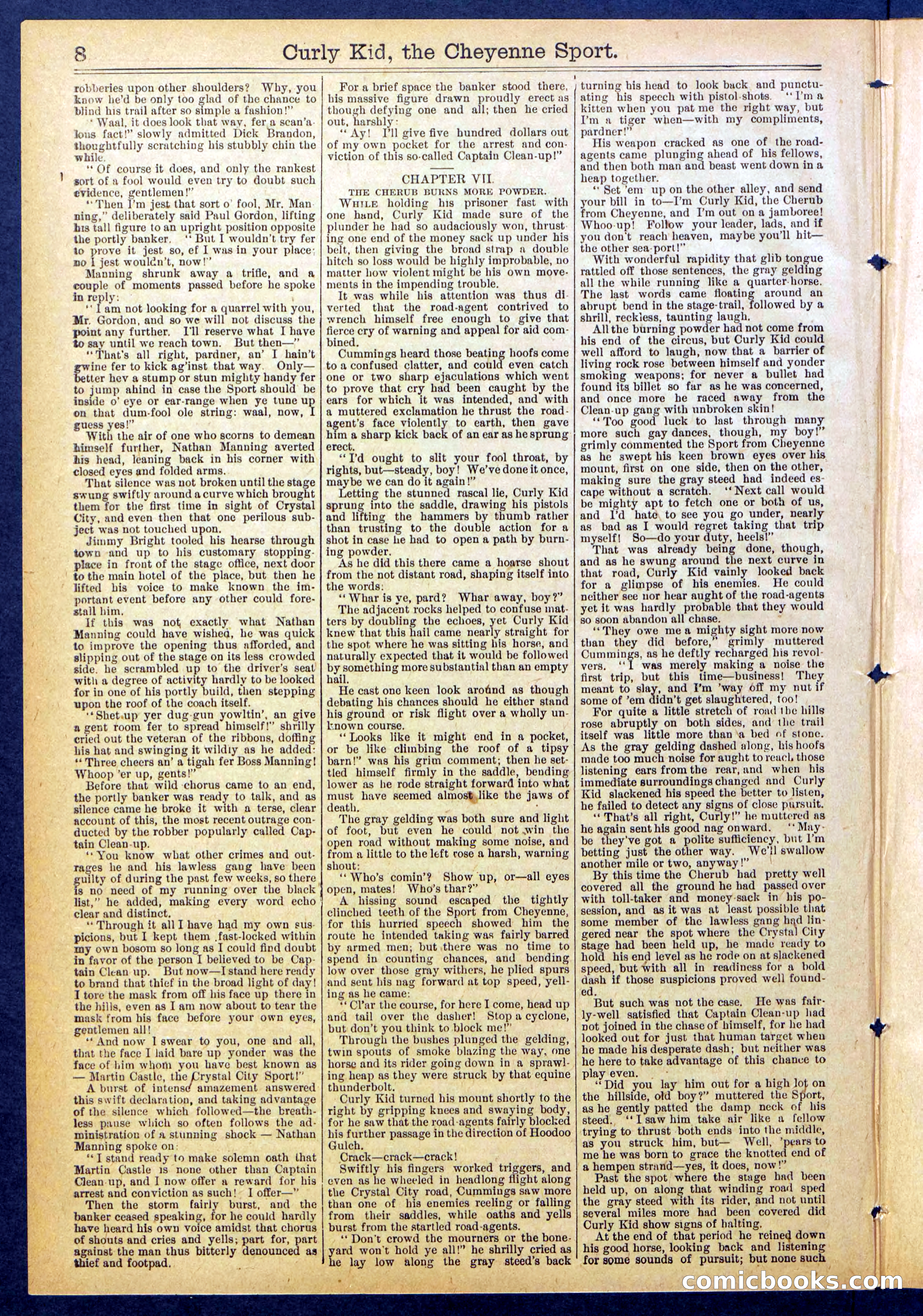 Beadle's New York Dime Library, No. 837 — page 8 of 32