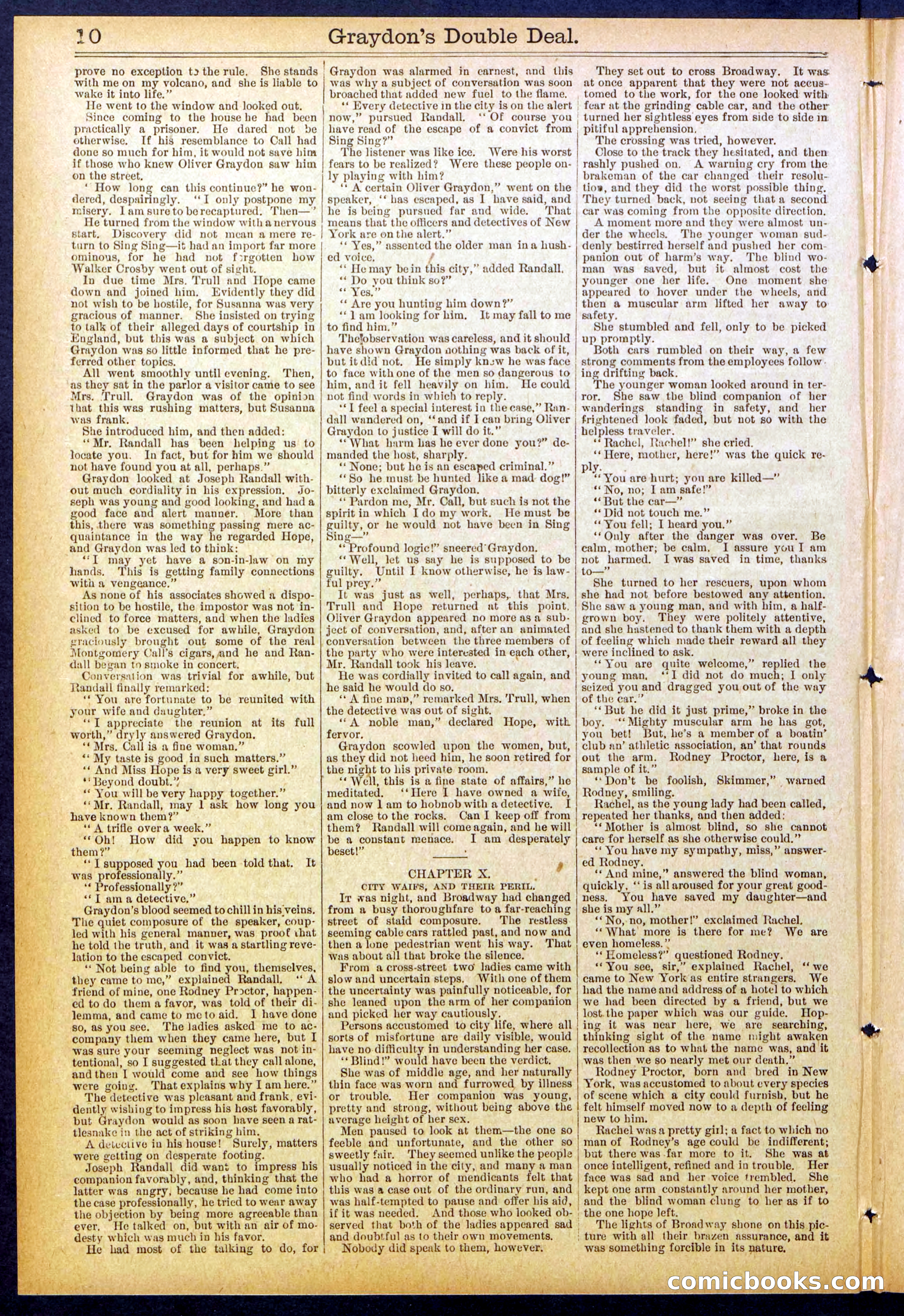 Beadle's Dime Library No. 841 — page 10 of 32