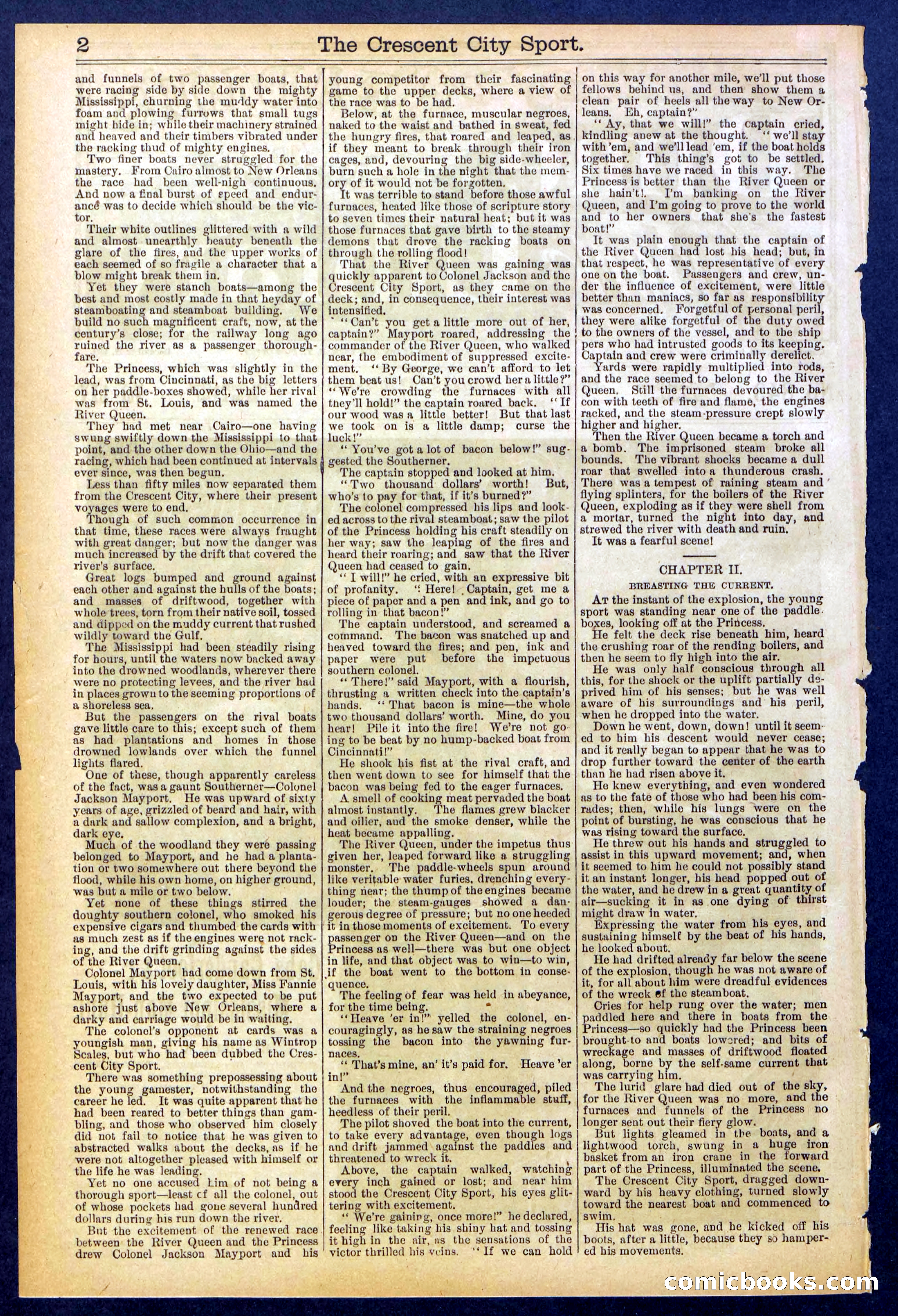 Beadle's New York Dime Library No. 843 — page 2 of 32