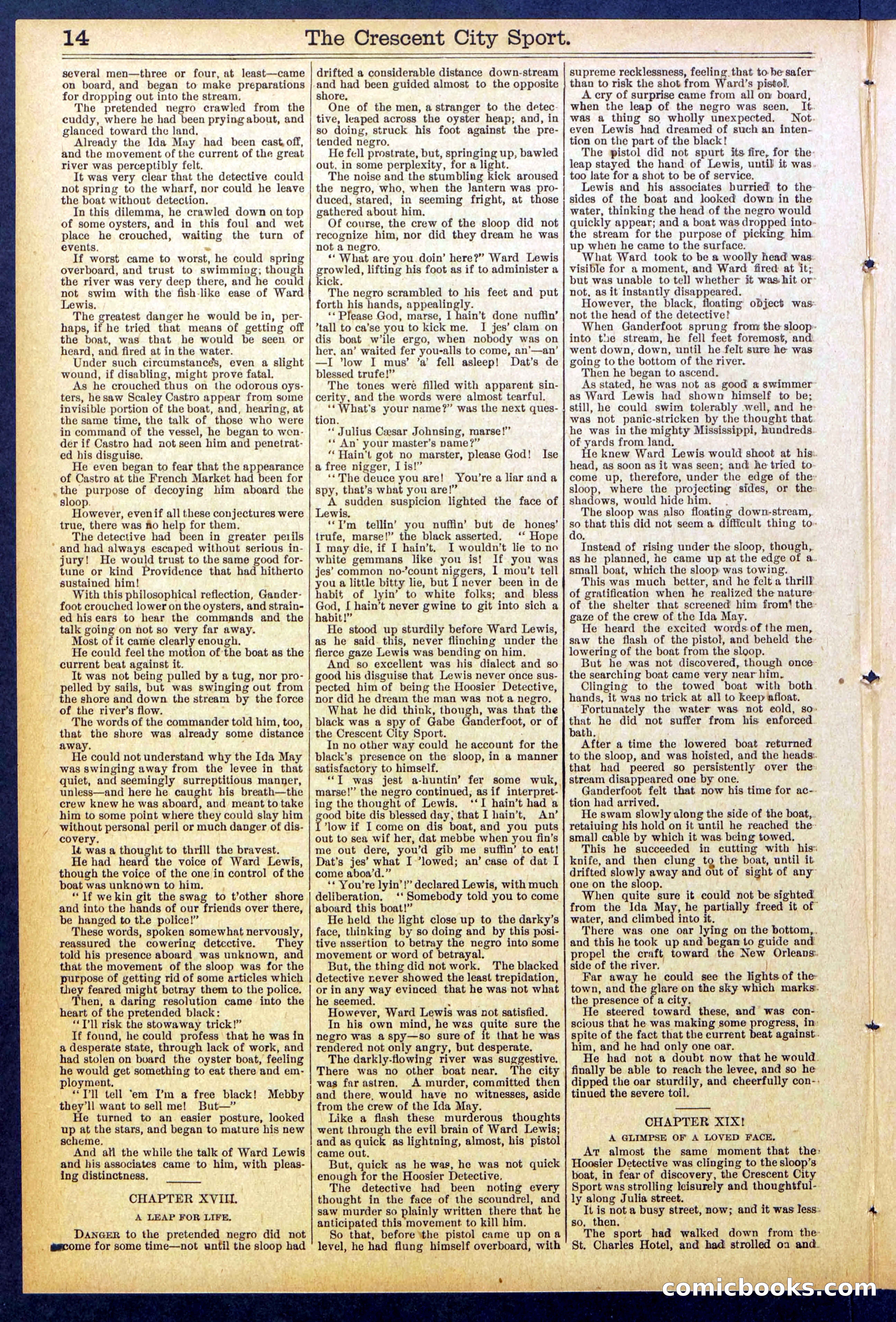 Beadle's New York Dime Library No. 843 — page 14 of 32