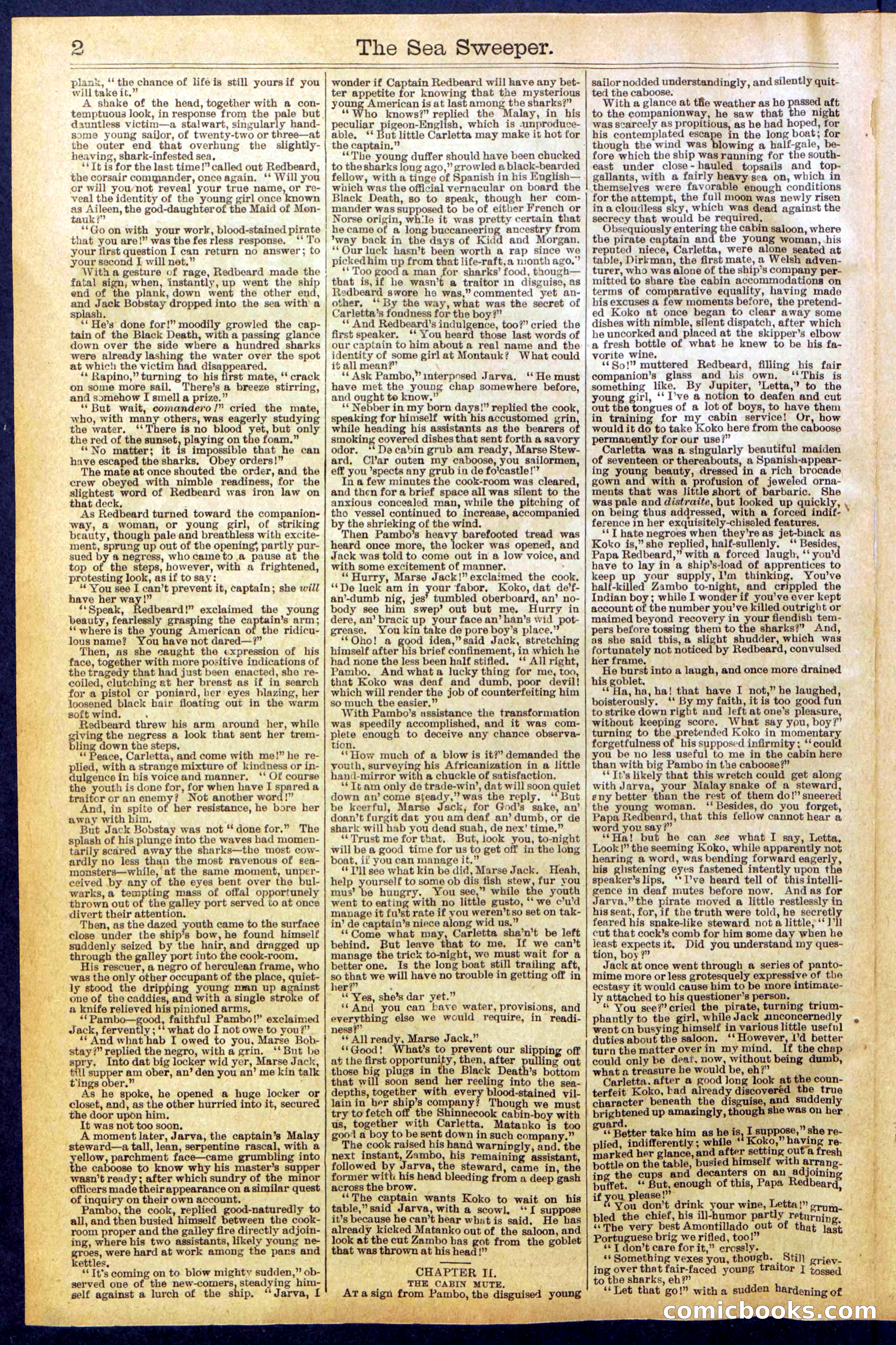 Beadle's Dime Library No. 846 — page 2 of 32