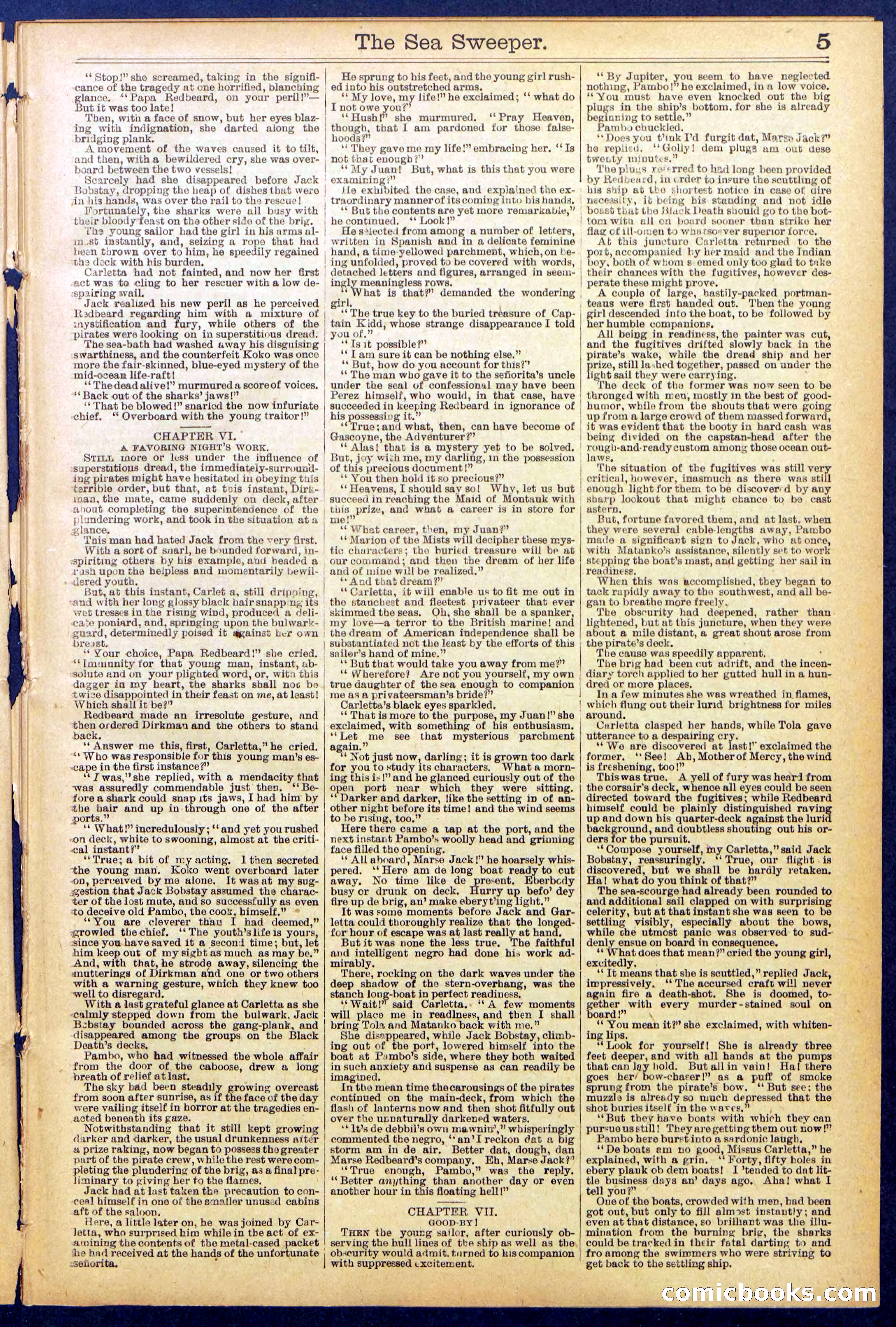 Beadle's Dime Library No. 846 — page 5 of 32