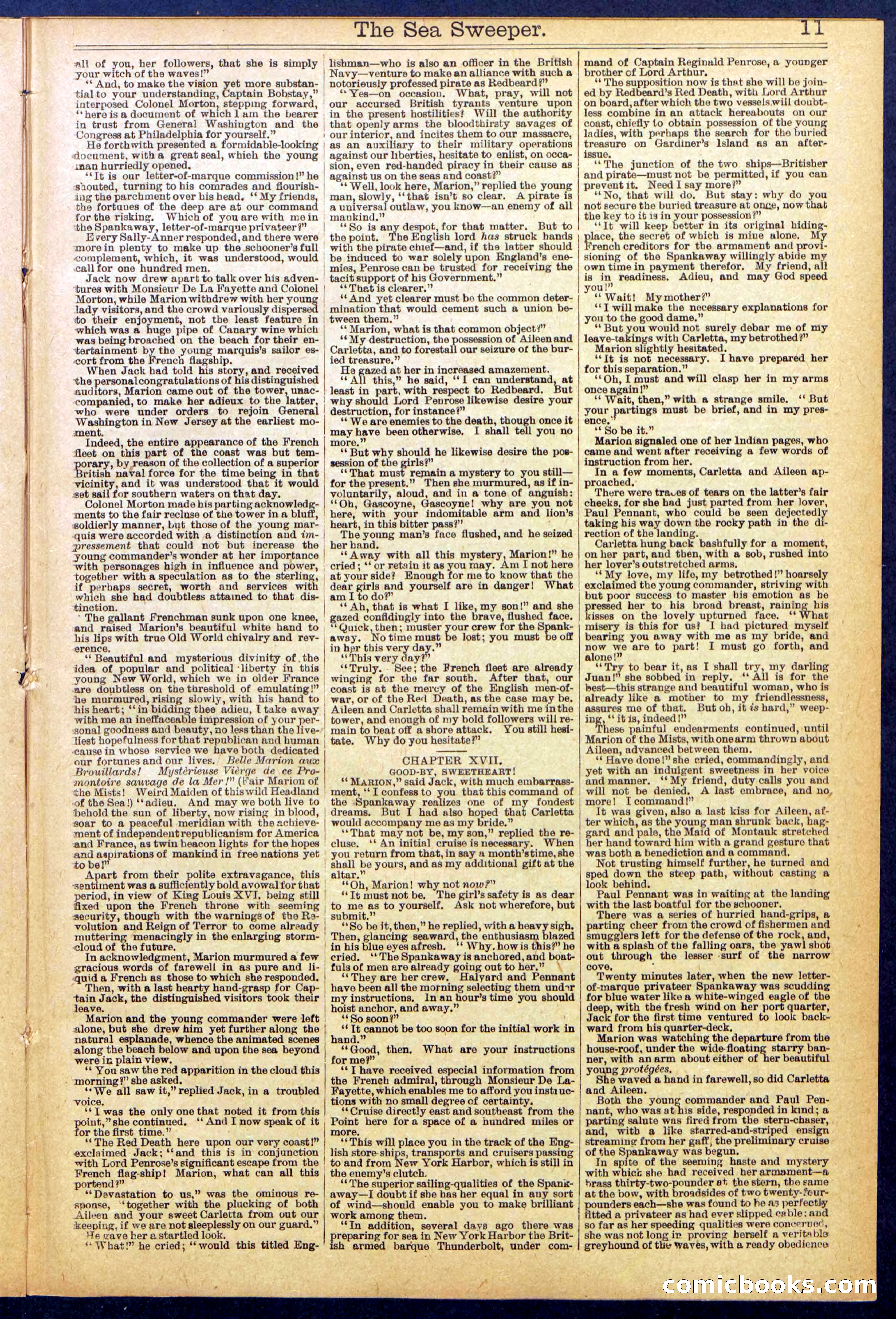 Beadle's Dime Library No. 846 — page 11 of 32