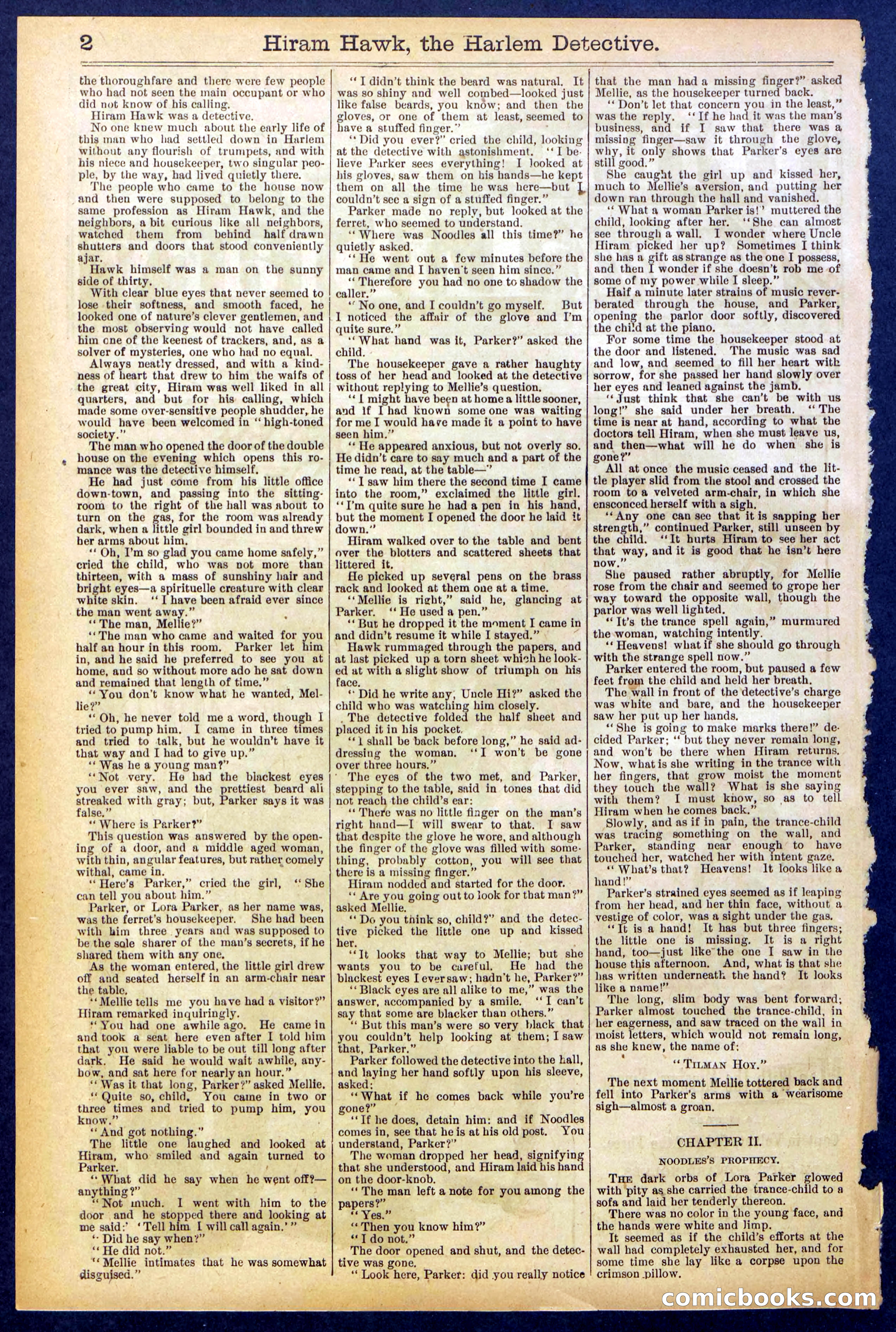 Beadle's Dime Library, No. 847 — page 2 of 32