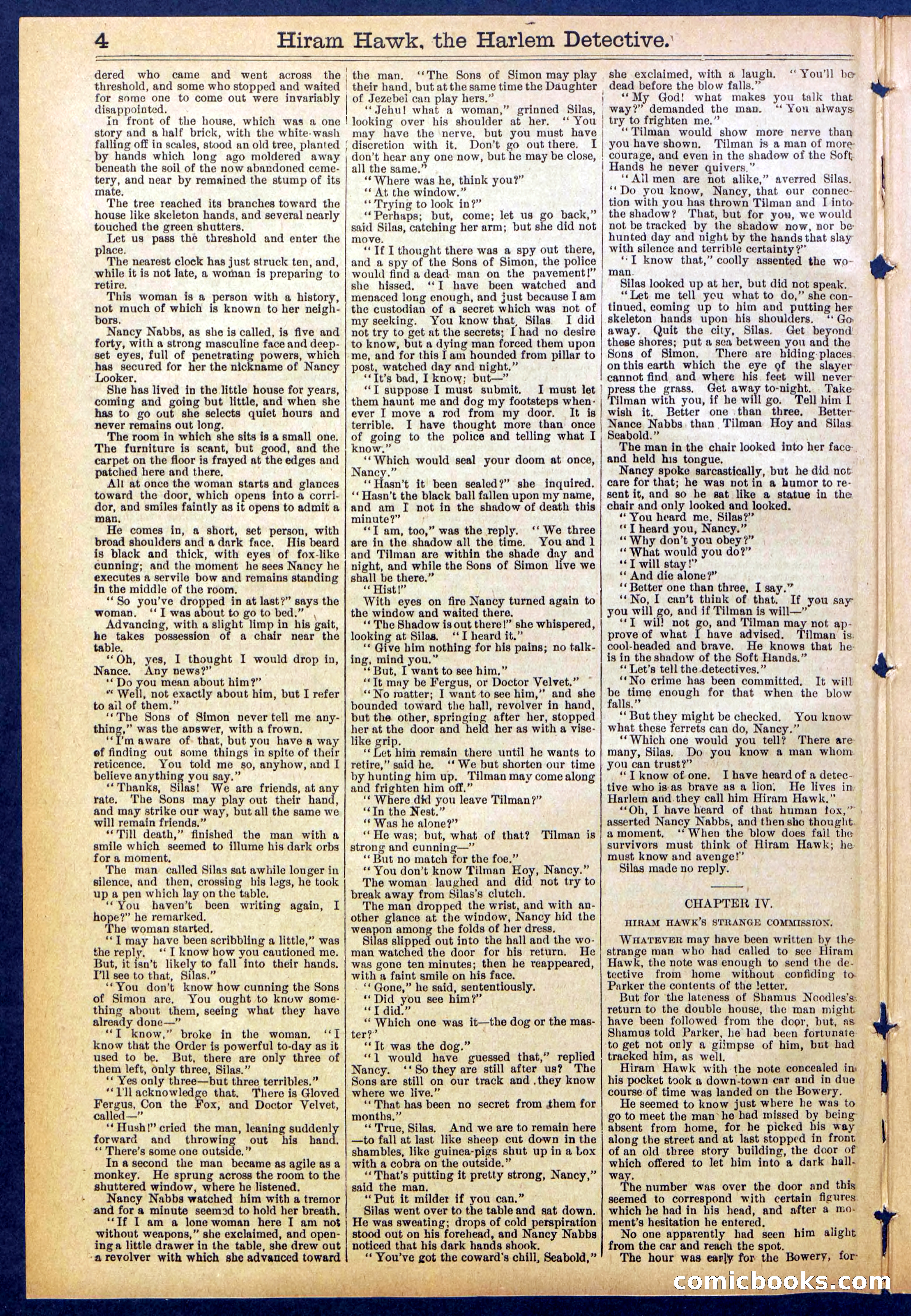 Beadle's Dime Library, No. 847 — page 4 of 32
