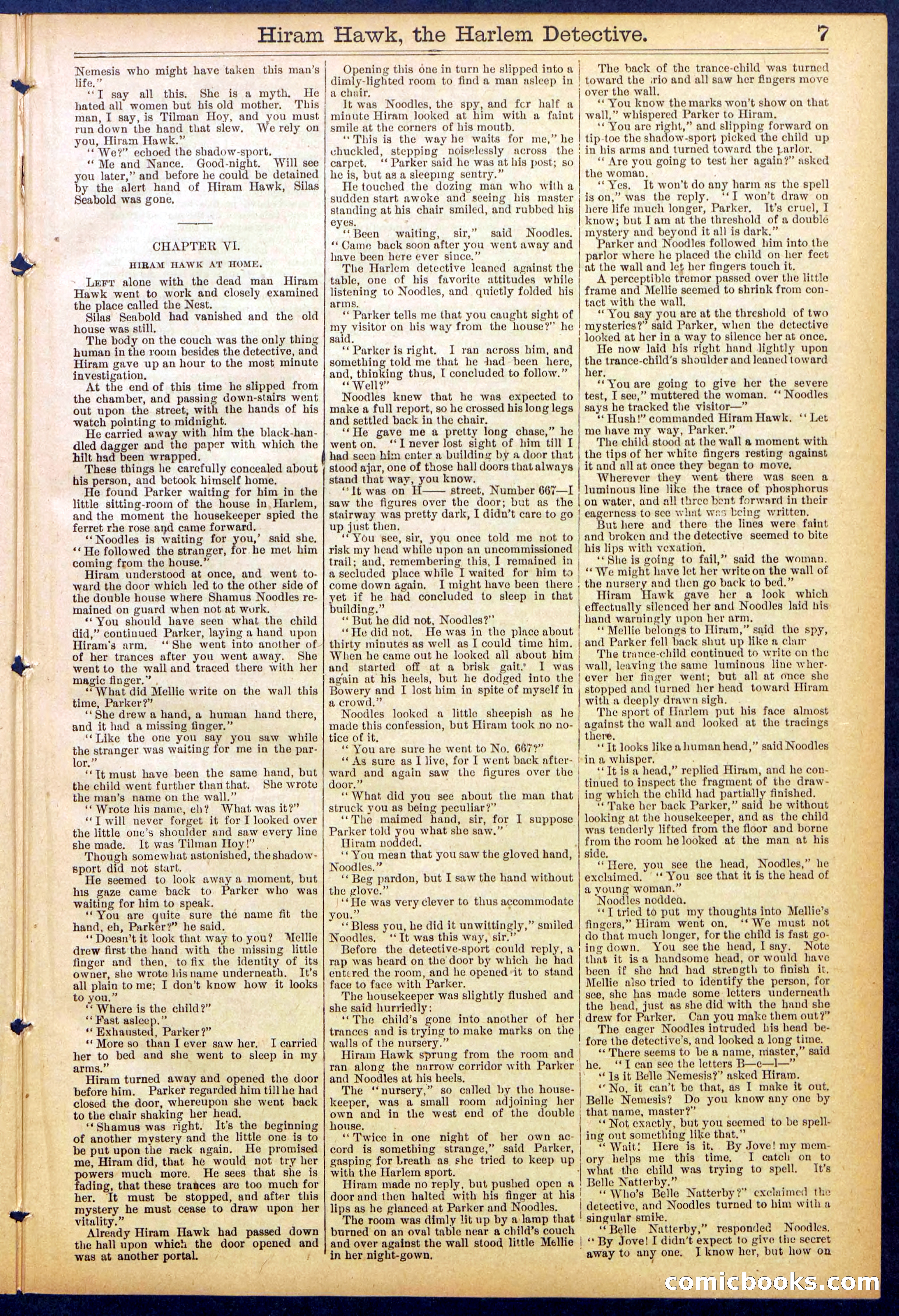Beadle's Dime Library, No. 847 — page 7 of 32