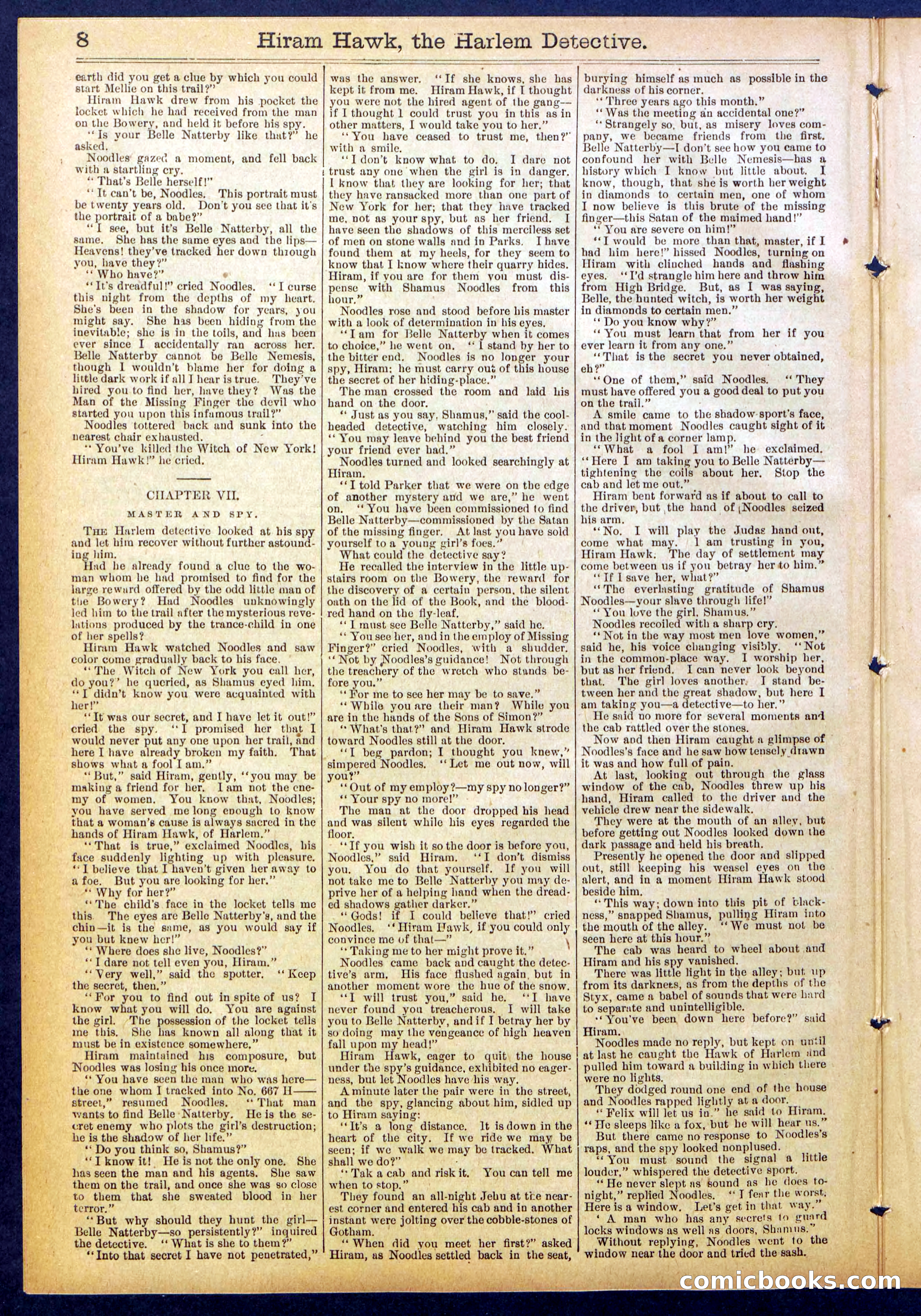 Beadle's Dime Library, No. 847 — page 8 of 32