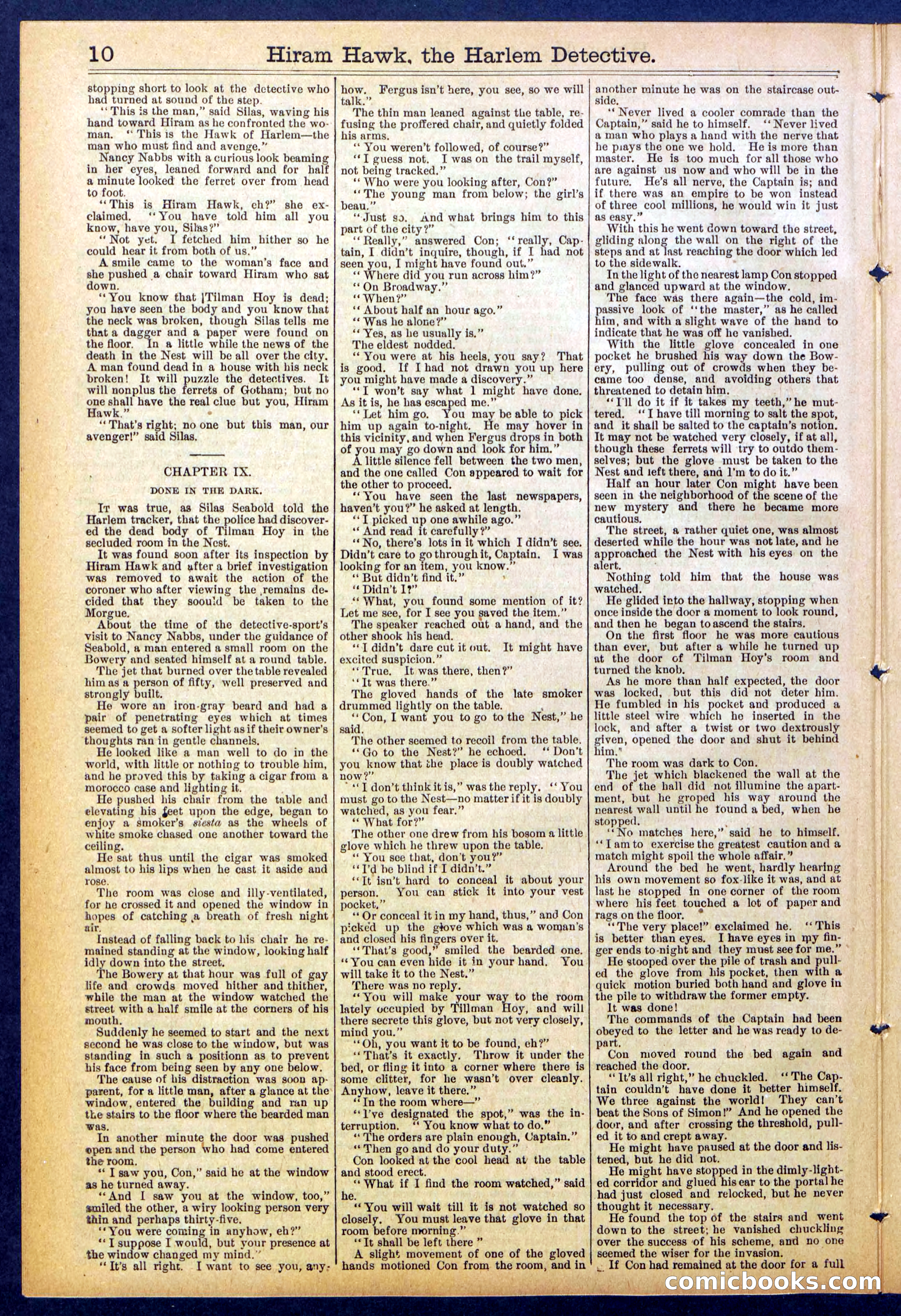 Beadle's Dime Library, No. 847 — page 10 of 32