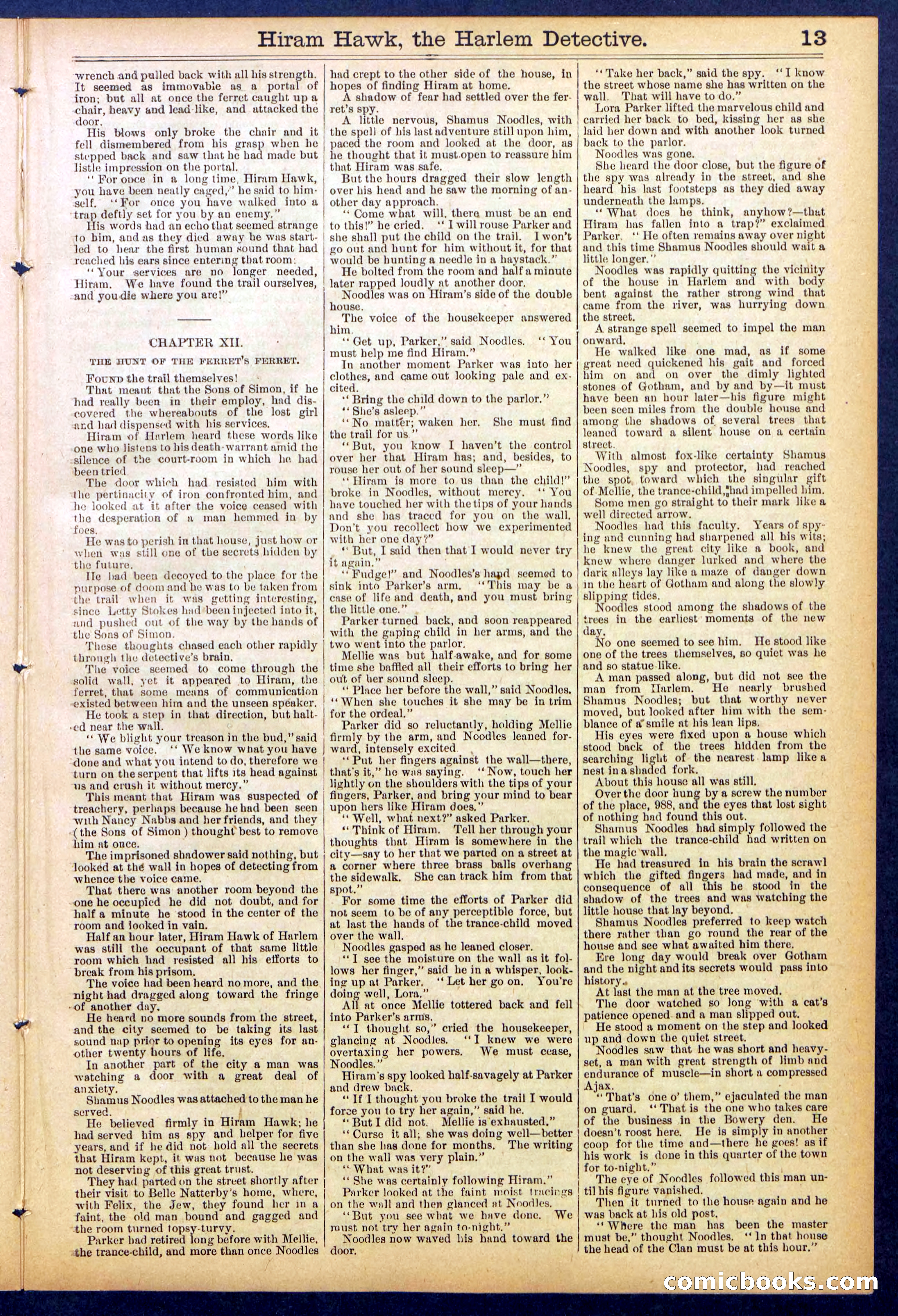 Beadle's Dime Library, No. 847 — page 13 of 32