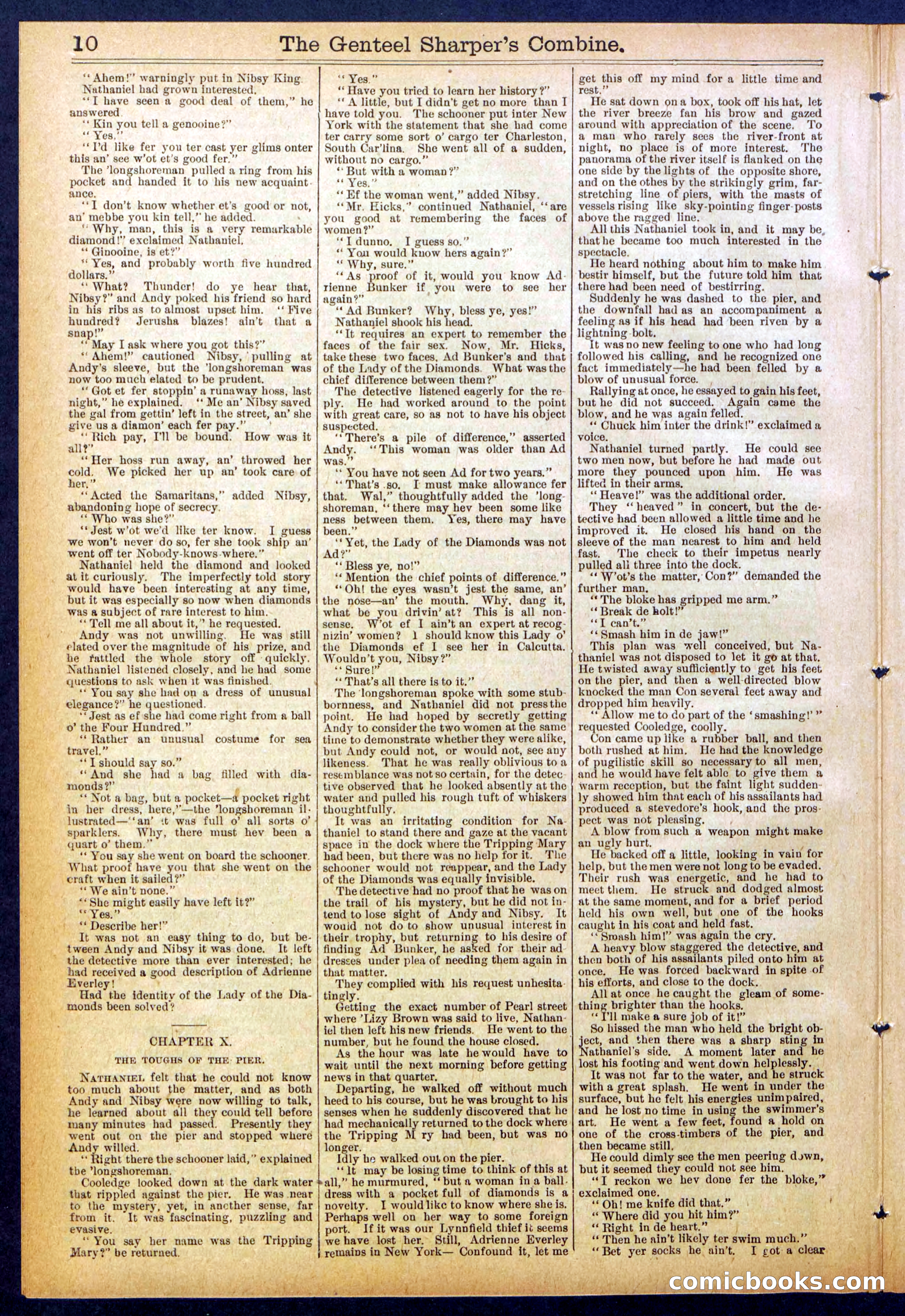 Beadle's Dime Library No. 849 — page 10 of 32