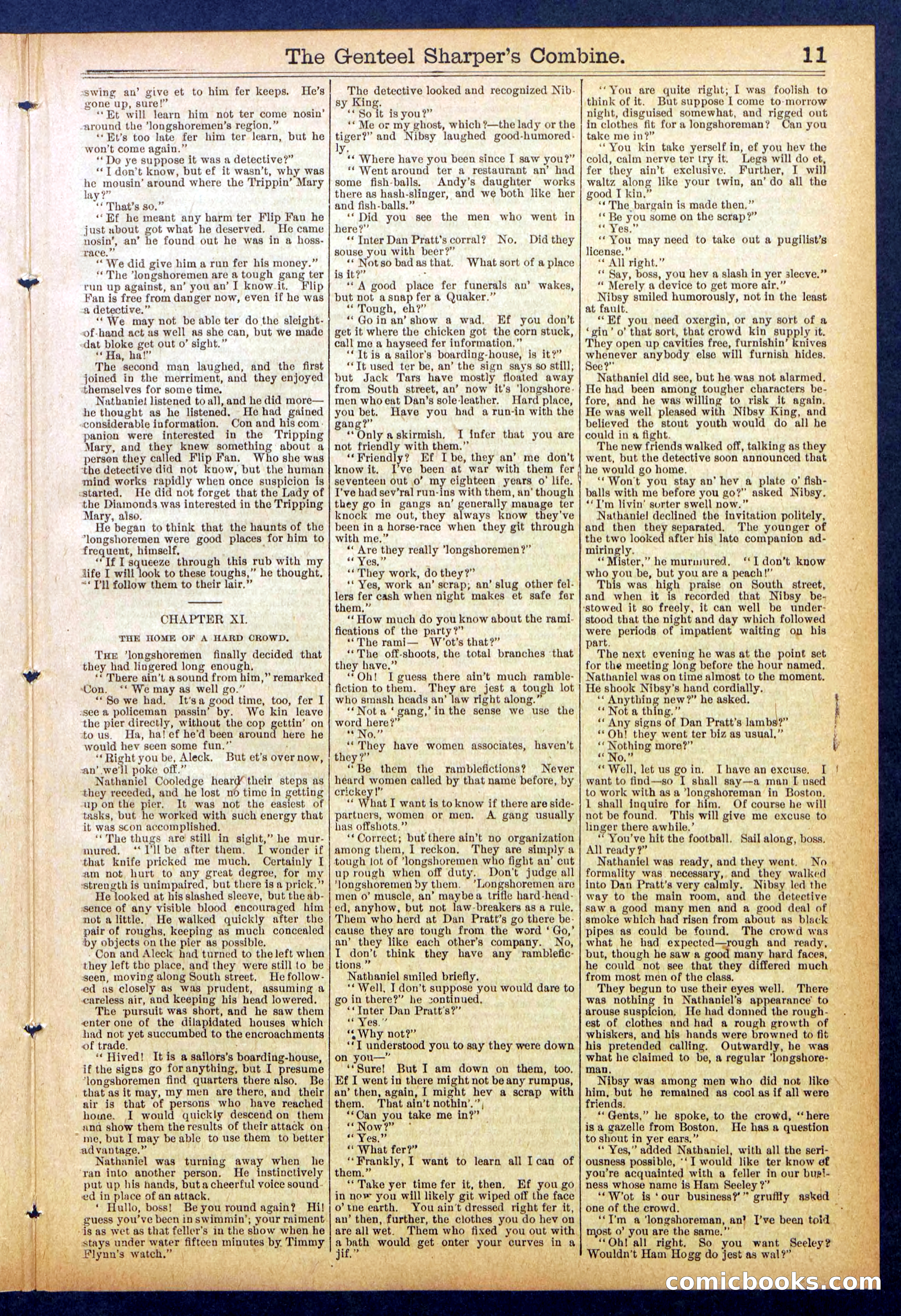 Beadle's Dime Library No. 849 — page 11 of 32