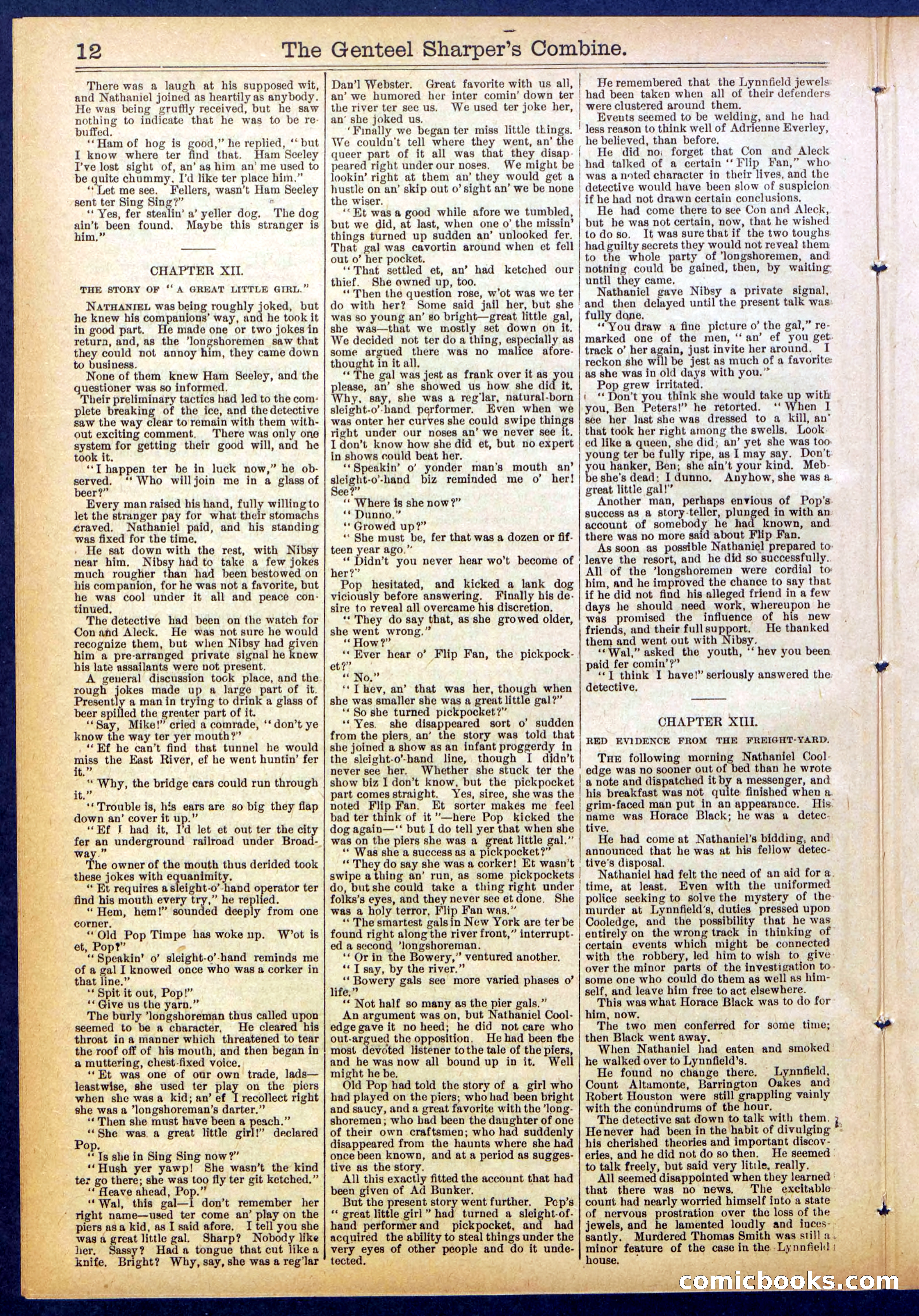 Beadle's Dime Library No. 849 — page 12 of 32