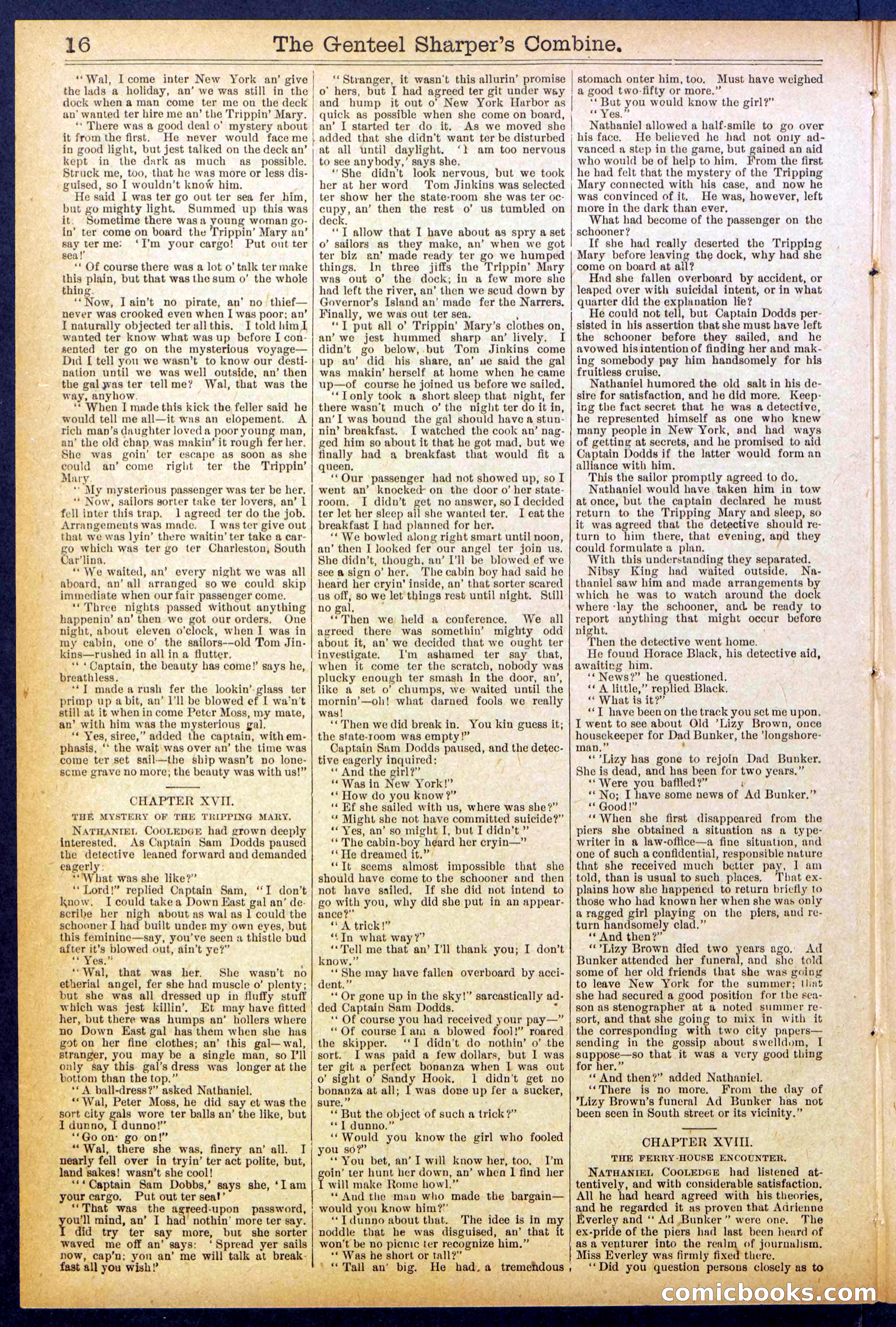 Beadle's Dime Library No. 849 — page 16 of 32